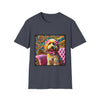 Goldendoodle Pink Diamond Bow Swirl  | Unisex Dog T-Shirt