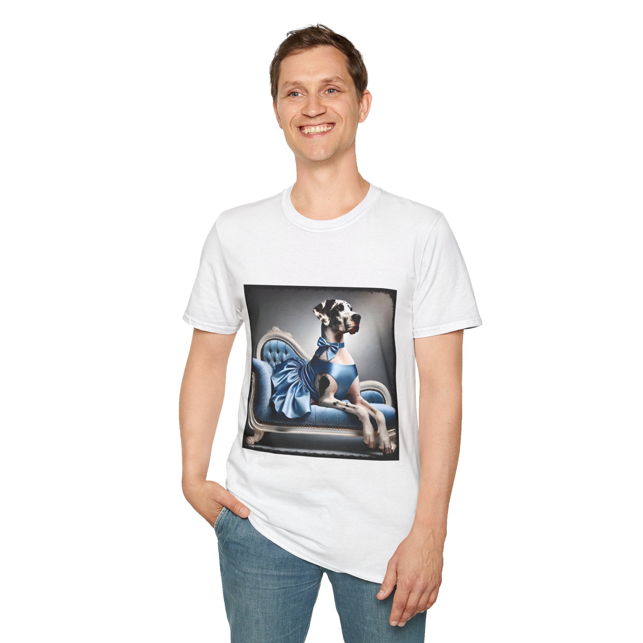Great Dane Blue Belle | Unisex Dog T-Shirt