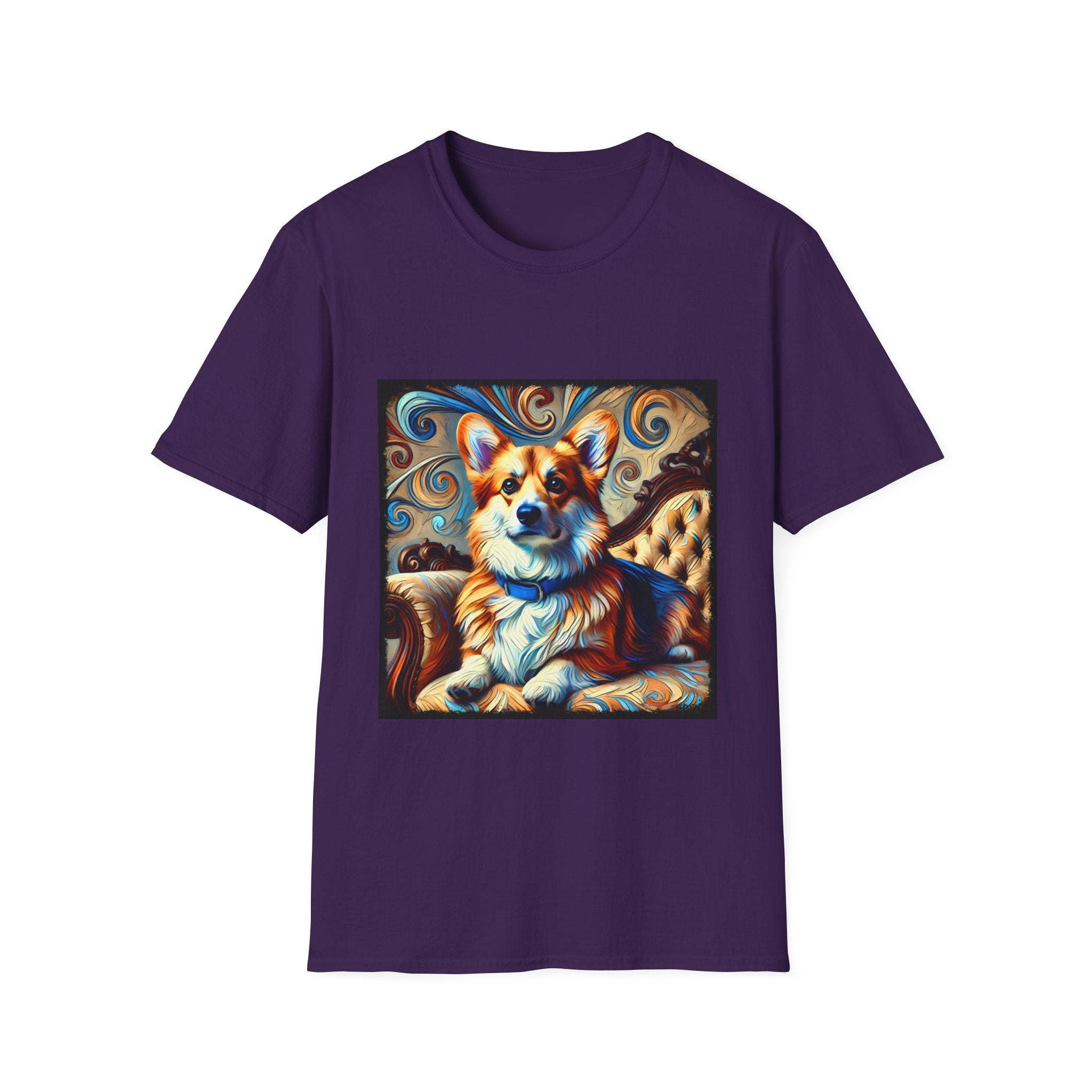 Pembroke Welsh Corgi Warm Swirl | Unisex Dog T-Shirt