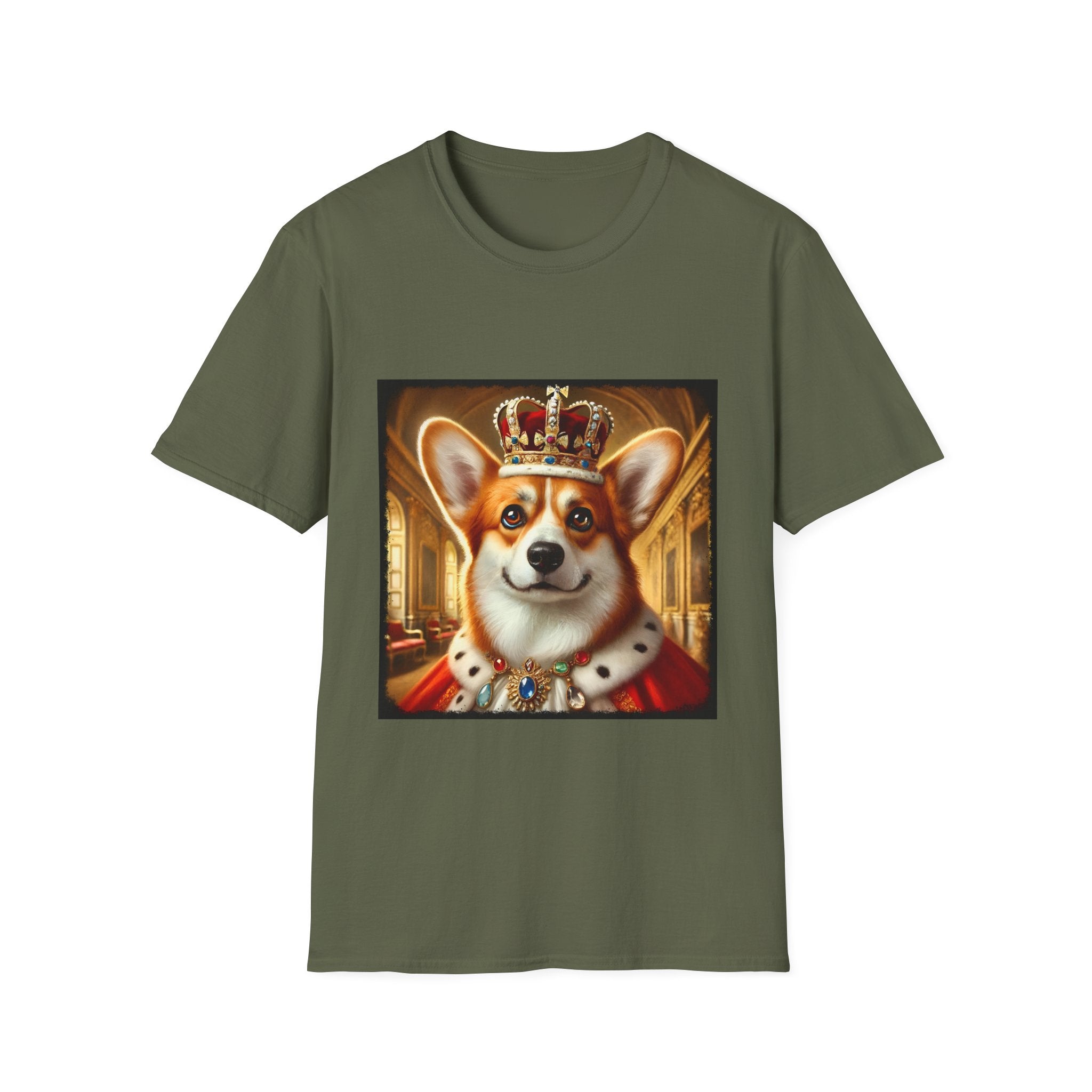 Pembroke Welsh Corgi Majestic Muse | Unisex Dog T-Shirt