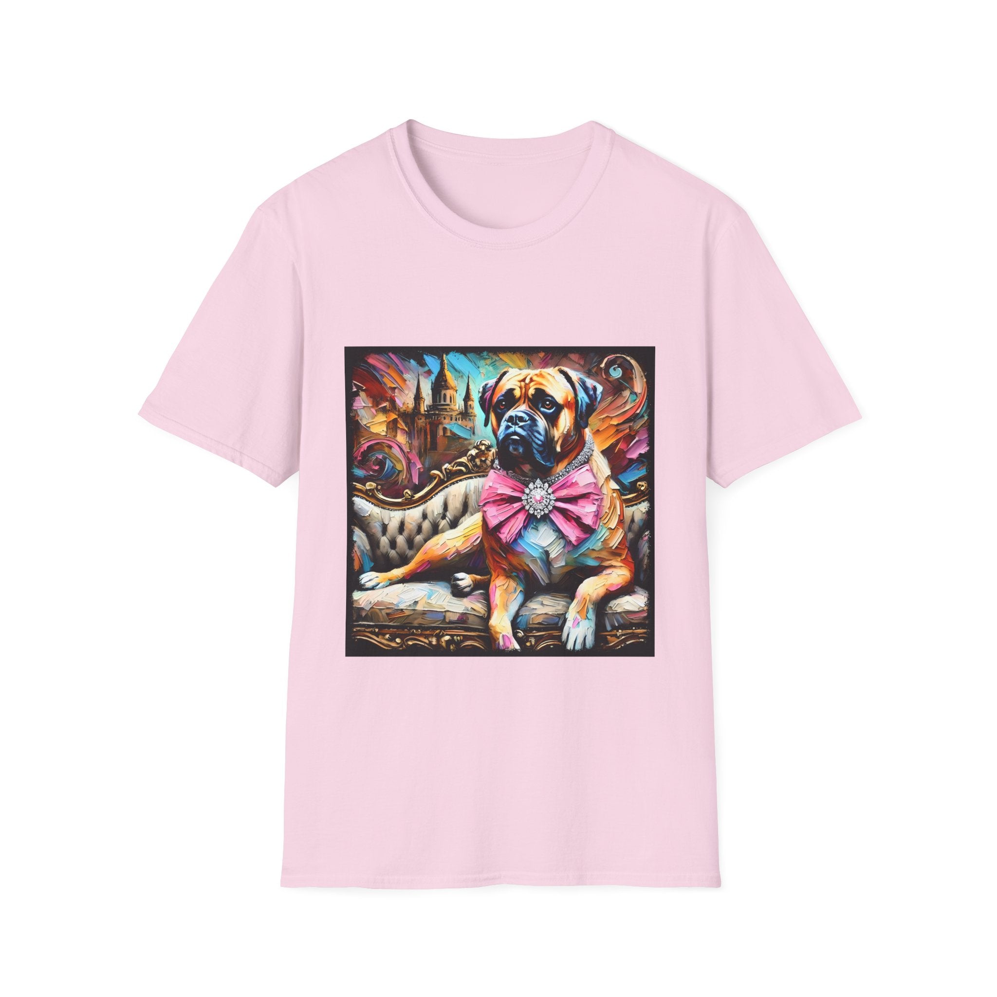 Bullmastiff Diamond Princess Classic | Unisex Dog T-Shirt