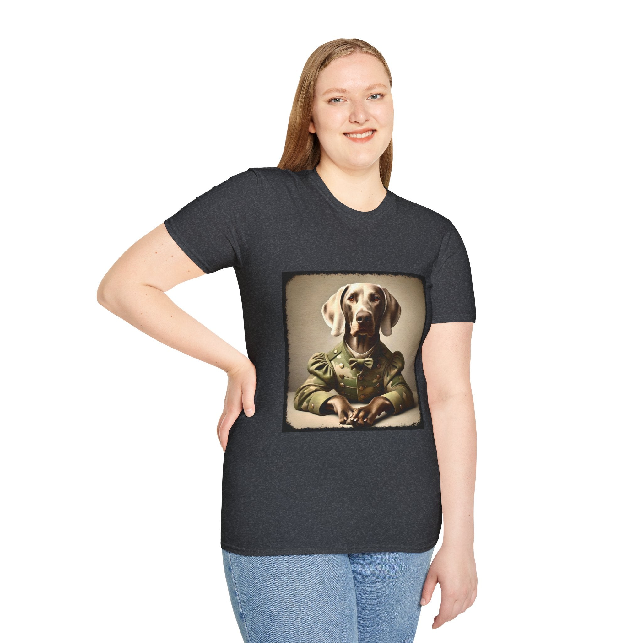 Weimaraner Classic Commander | Unisex Dog T-Shirt