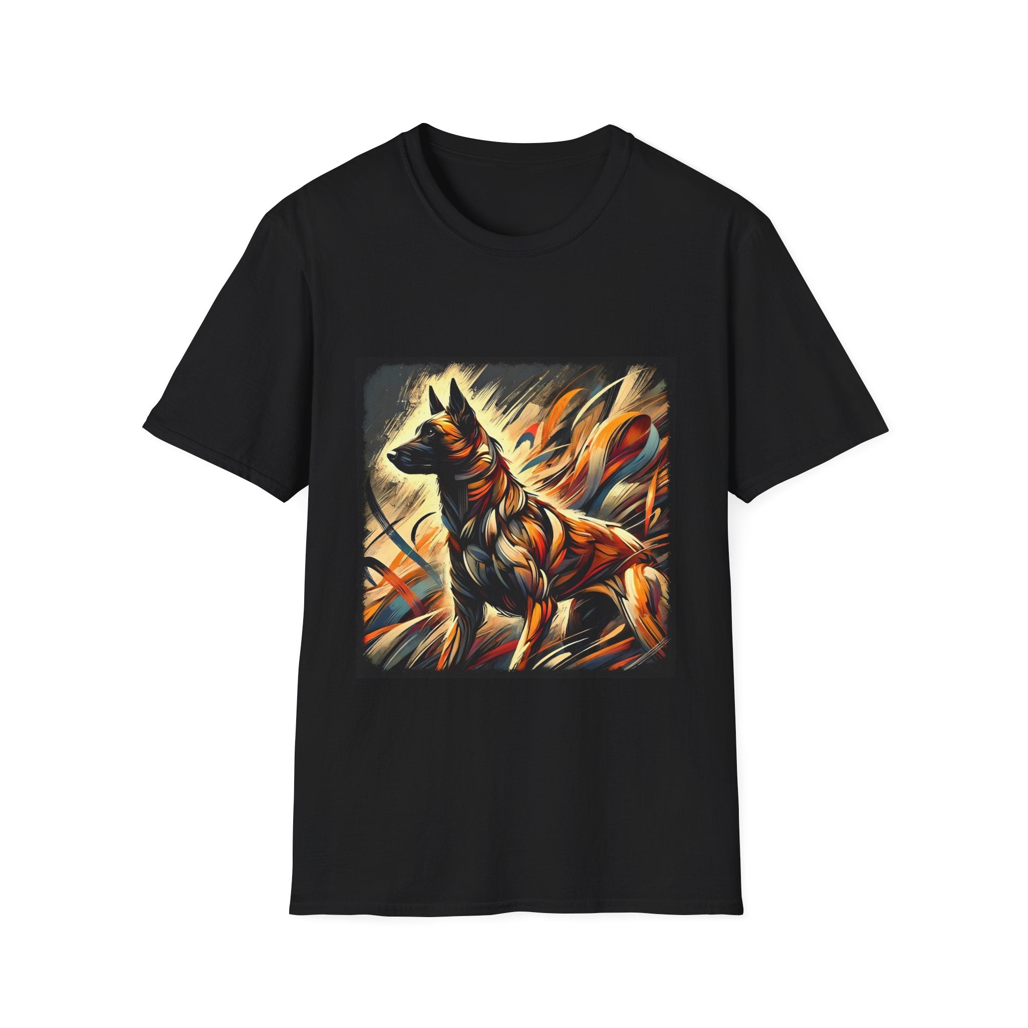 Belgian Malinois Fire Classic | Unisex Dog T-Shirt