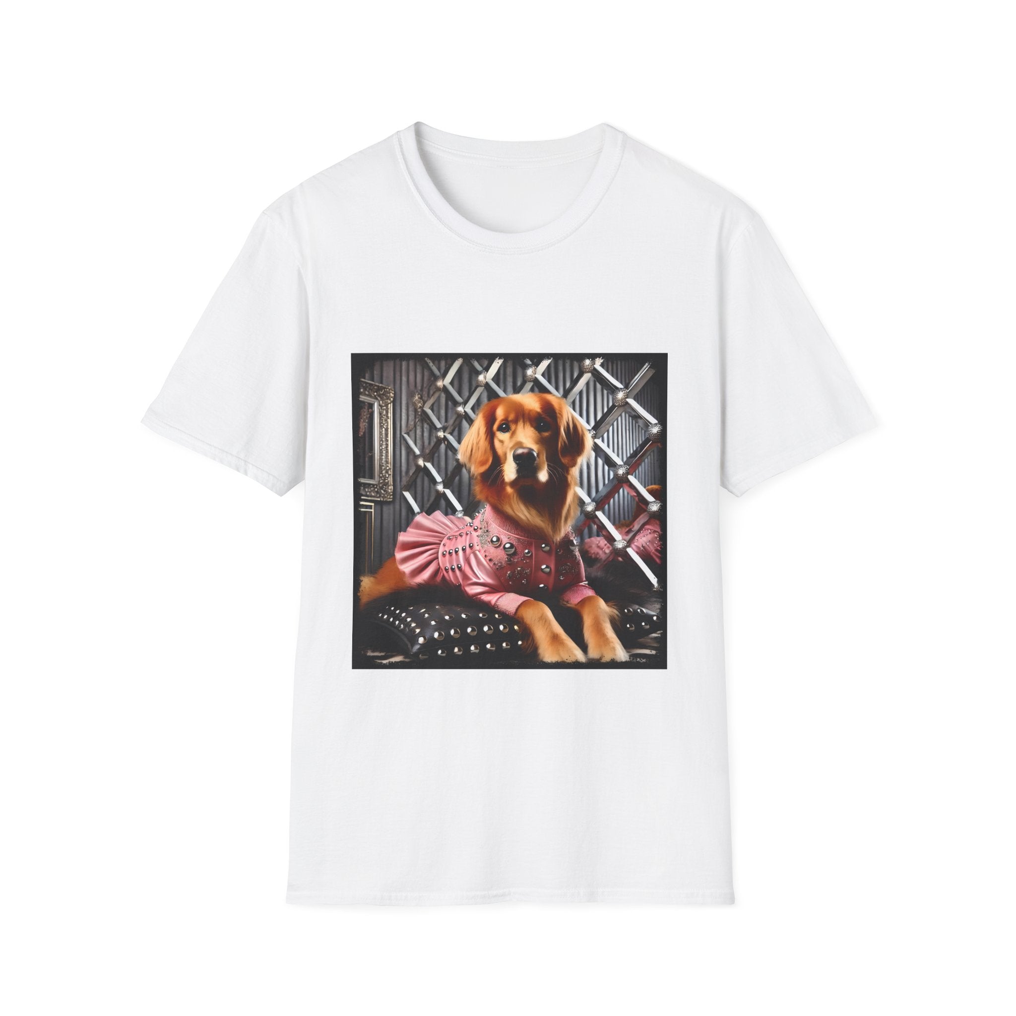 Golden Retriever Glam Icon | Unisex Dog T-Shirt