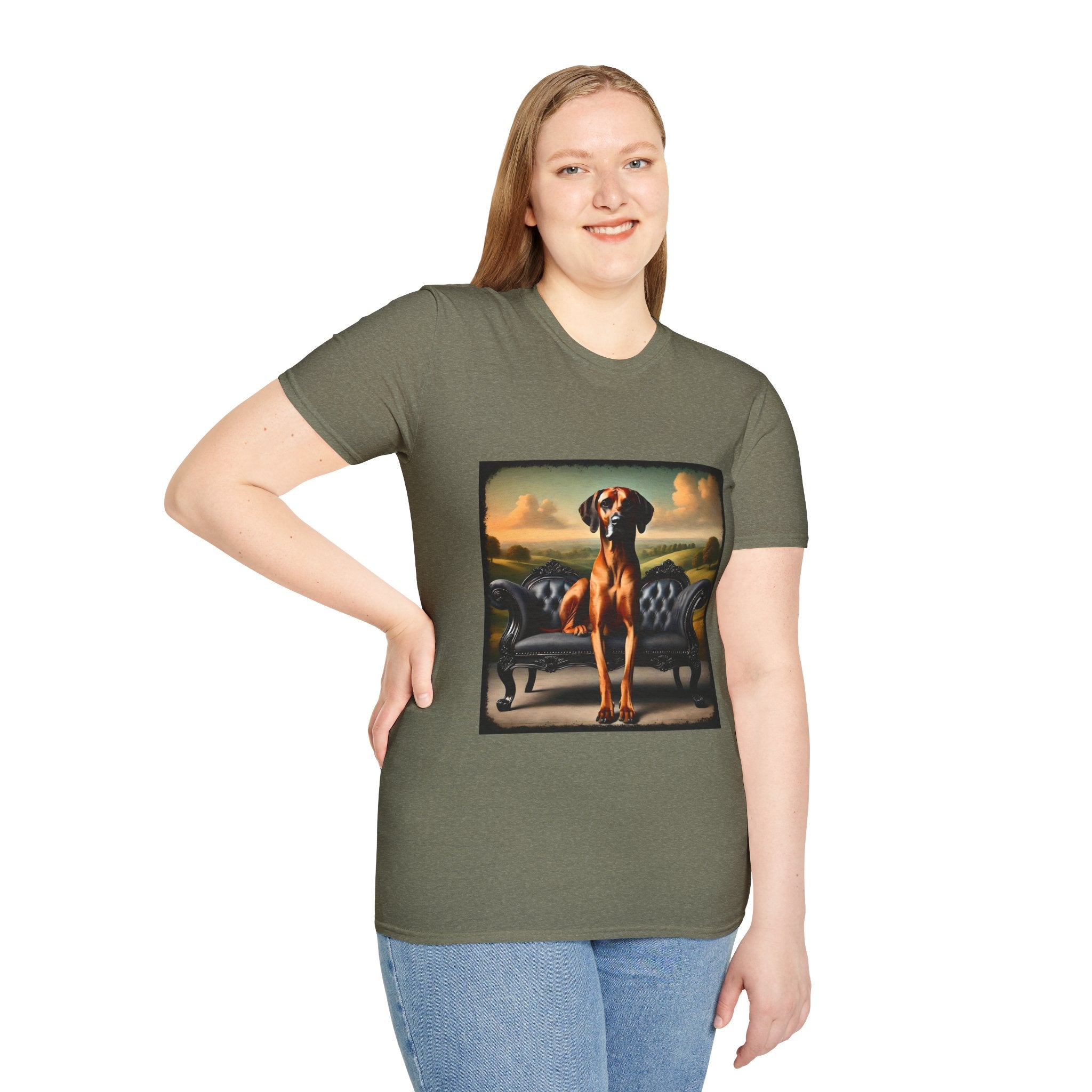 Rhodesian Ridgeback Portrait | Unisex Dog T-Shirt