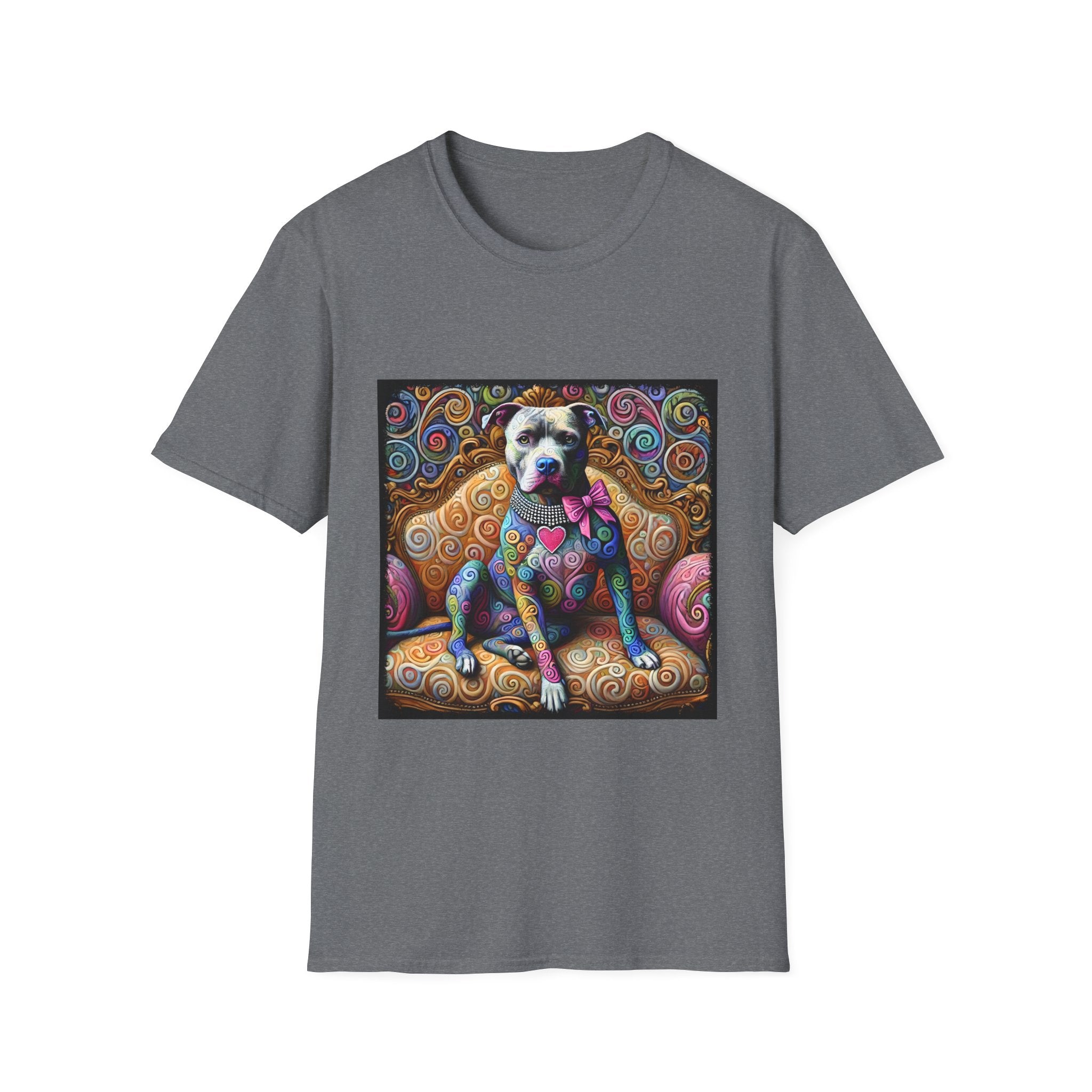 American Pit Bull Terrier Love Swirl | Unisex Dog T-Shirt
