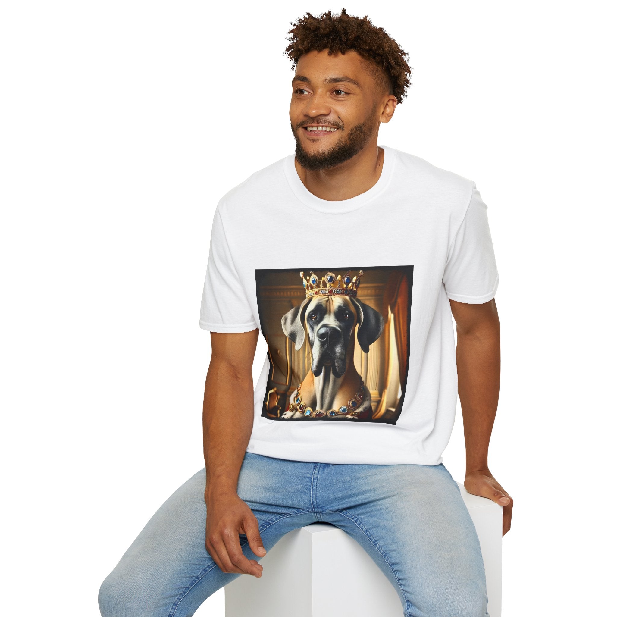 Great Dane Noble Ruler | Unisex Dog T-Shirt