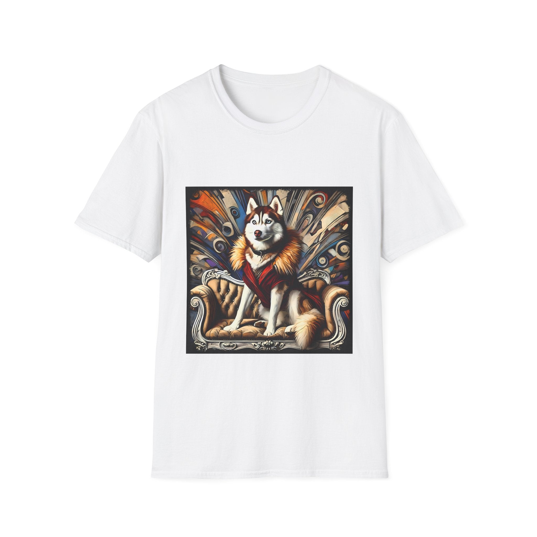 Siberian Husky Bold Rebel | Unisex Dog T-Shirt
