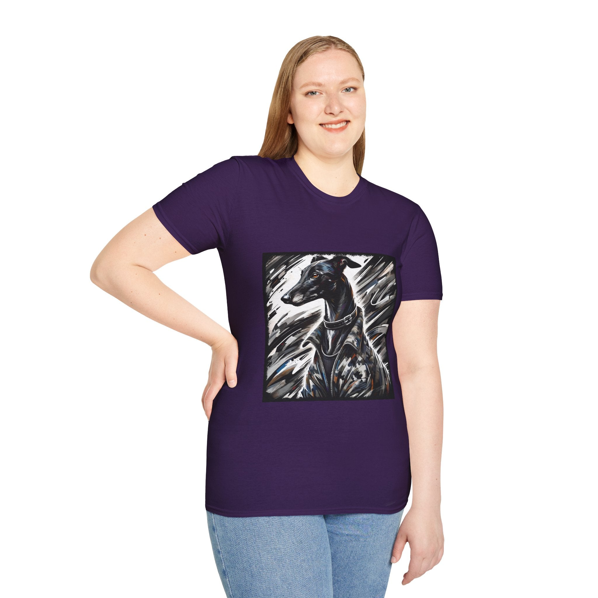 Greyhound Bold Camo Classic | Unisex Dog T-Shirt
