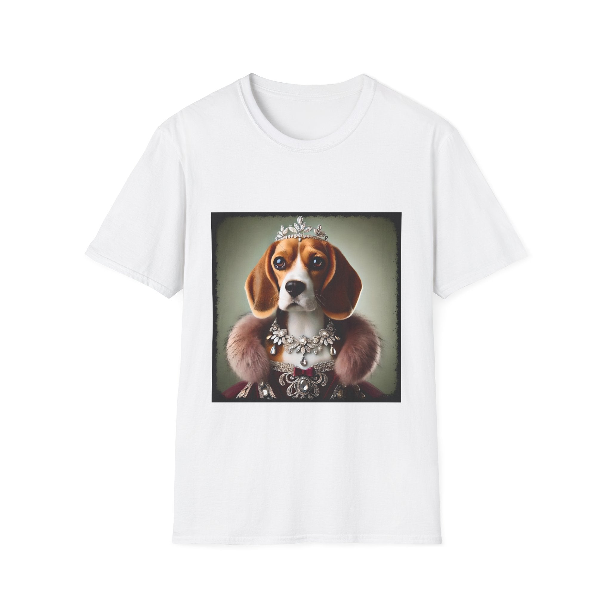 Beagle Regal Heiress | Unisex Dog T-Shirt
