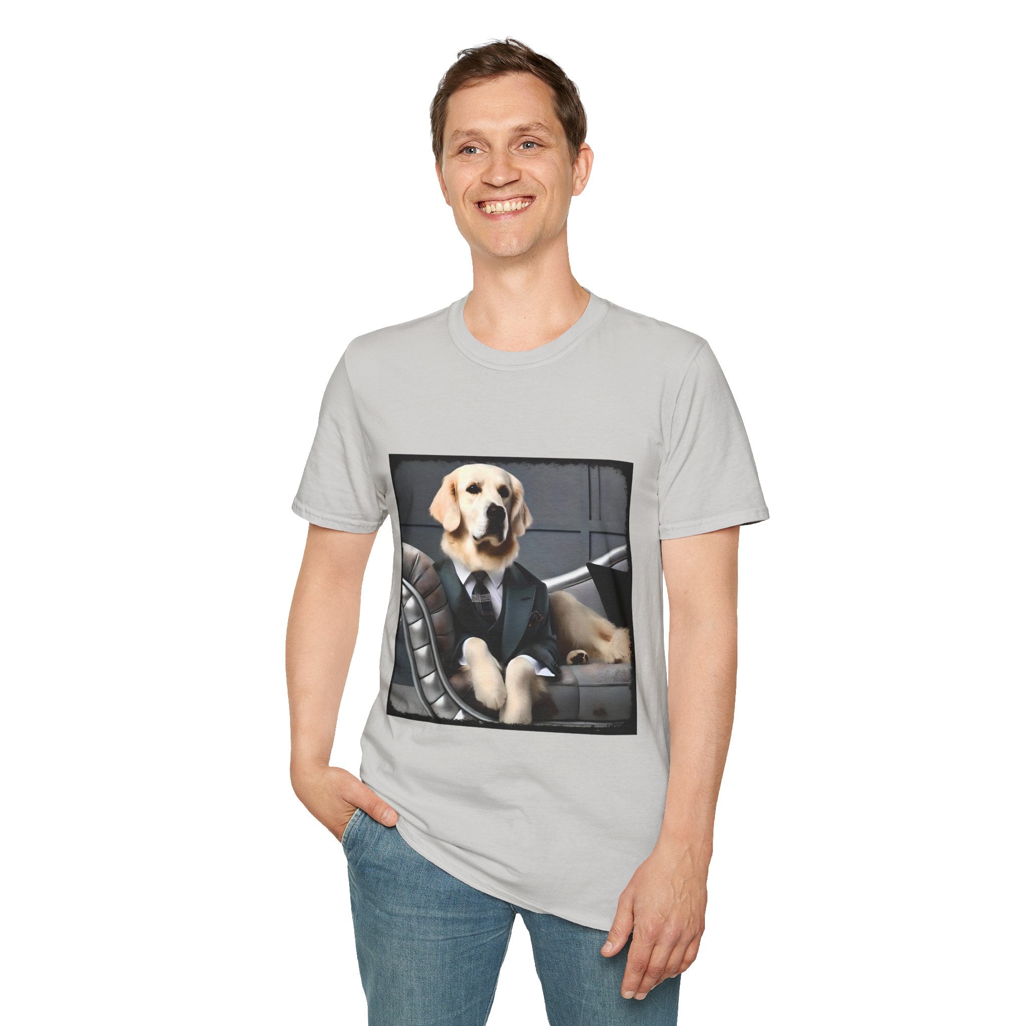 Golden Retriever Classy Chap | Unisex Dog T-Shirt