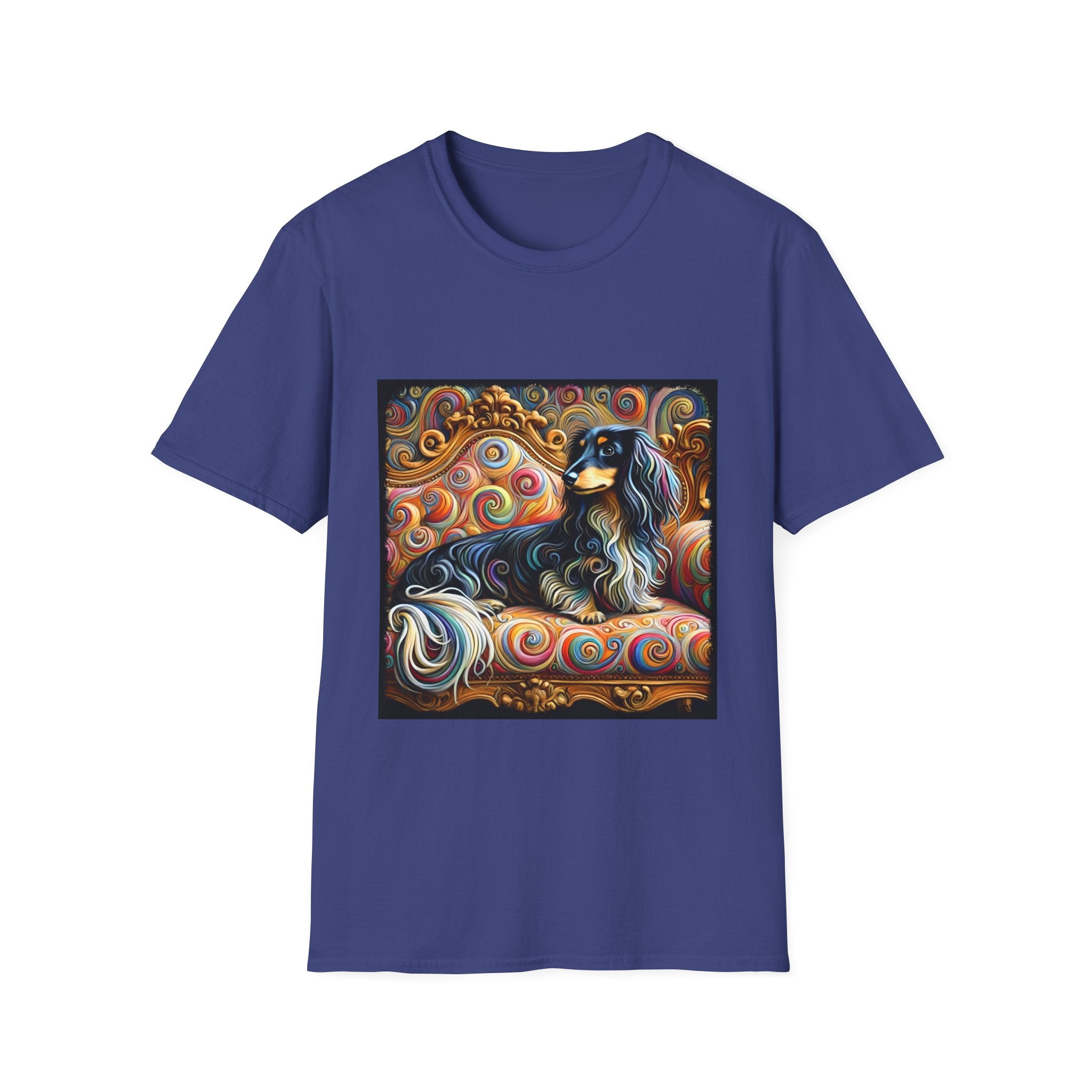 Dachshund Bold Swirl | Unisex Dog T-Shirt
