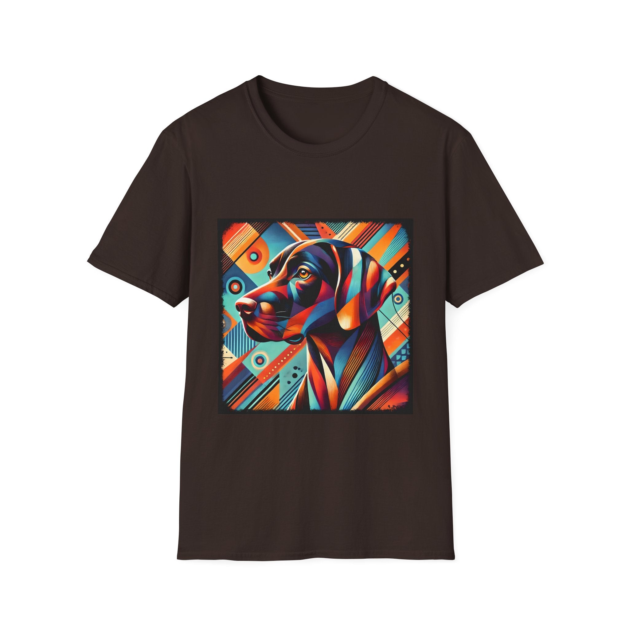 German Shorthaired Pointer Bold Geometric | Unisex Dog T-Shirt