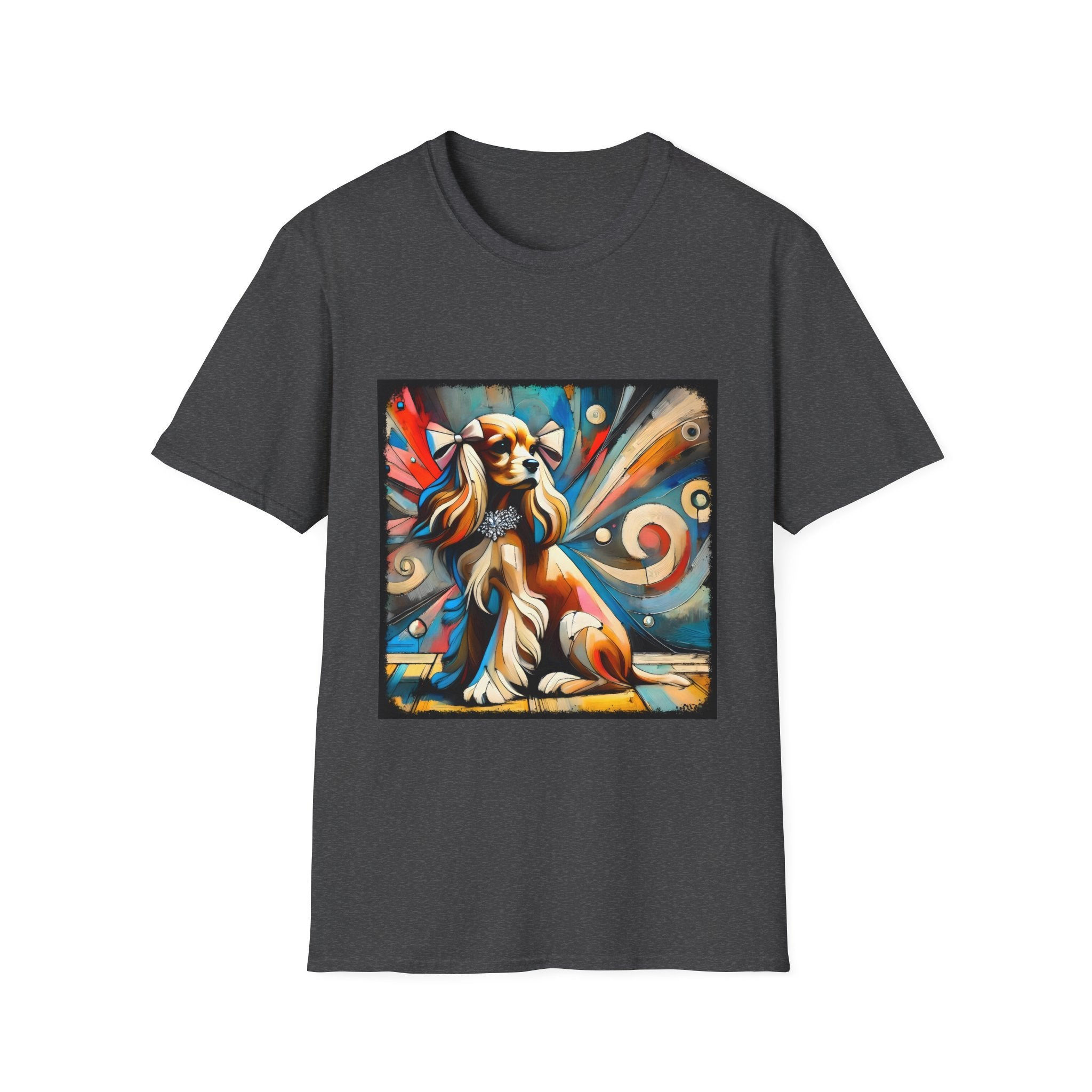 Cocker Spaniel Vivid Swirl | Unisex Dog T-Shirt