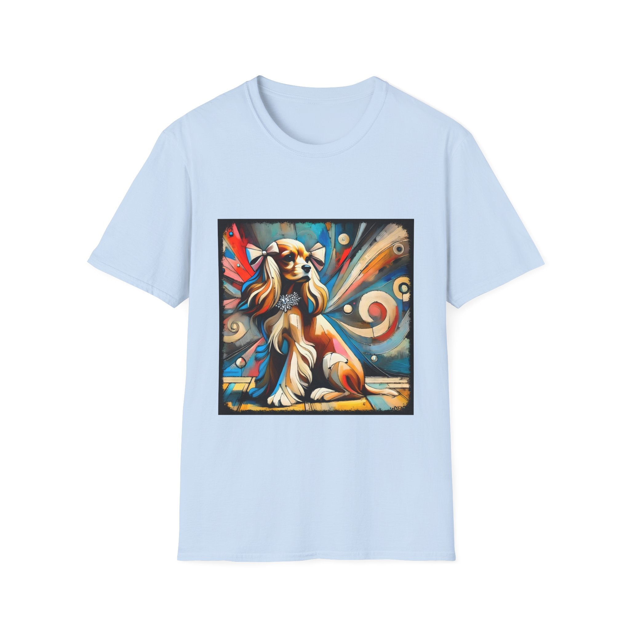 Cocker Spaniel Vivid Swirl | Unisex Dog T-Shirt