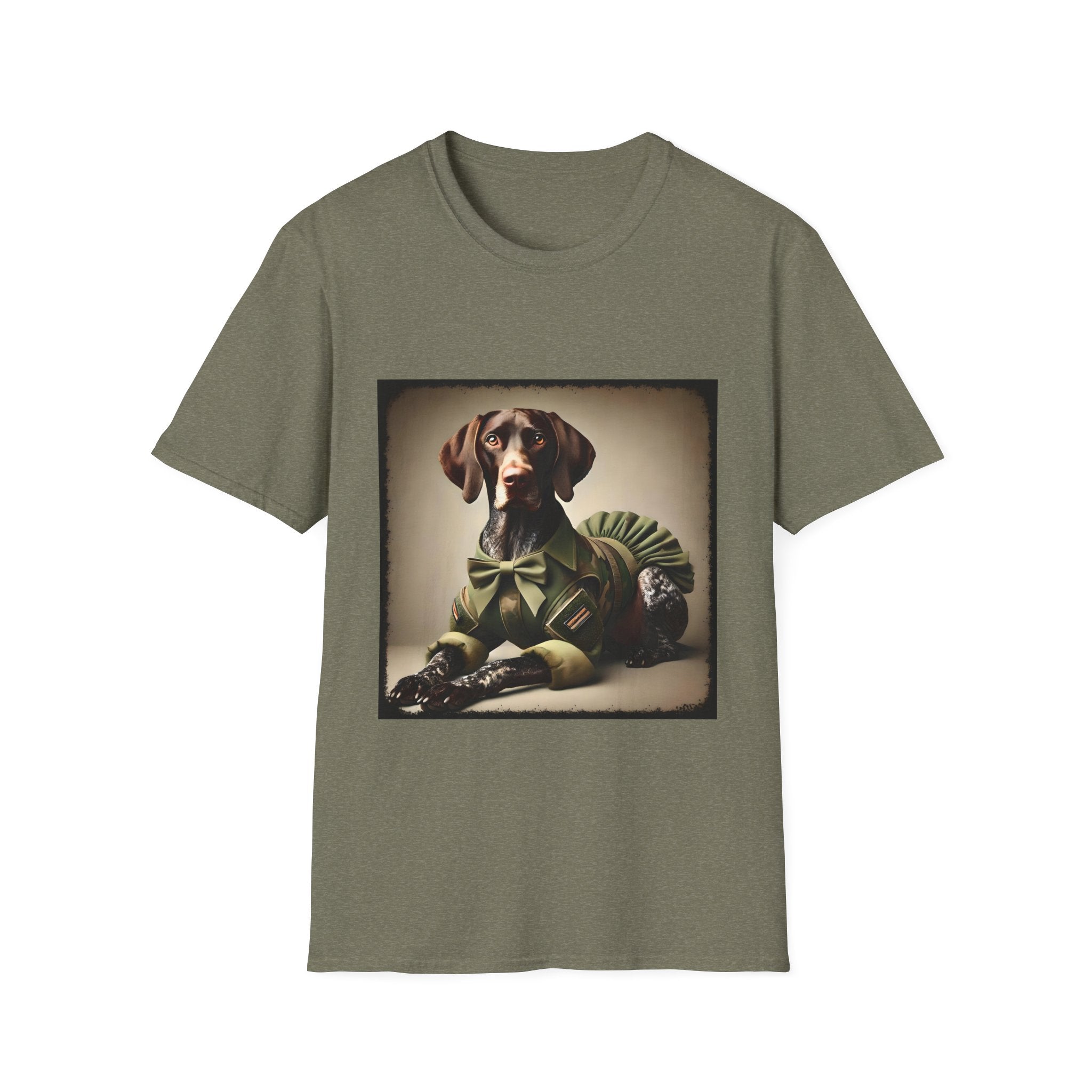 German Shorthaired Pointer Camo Princess | Unisex Dog T-Shirt