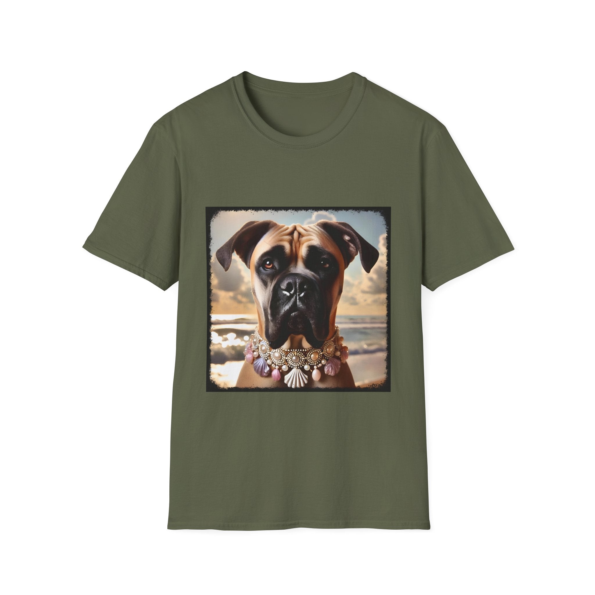 Cane Corso Seashell Siren | Unisex Dog T-Shirt