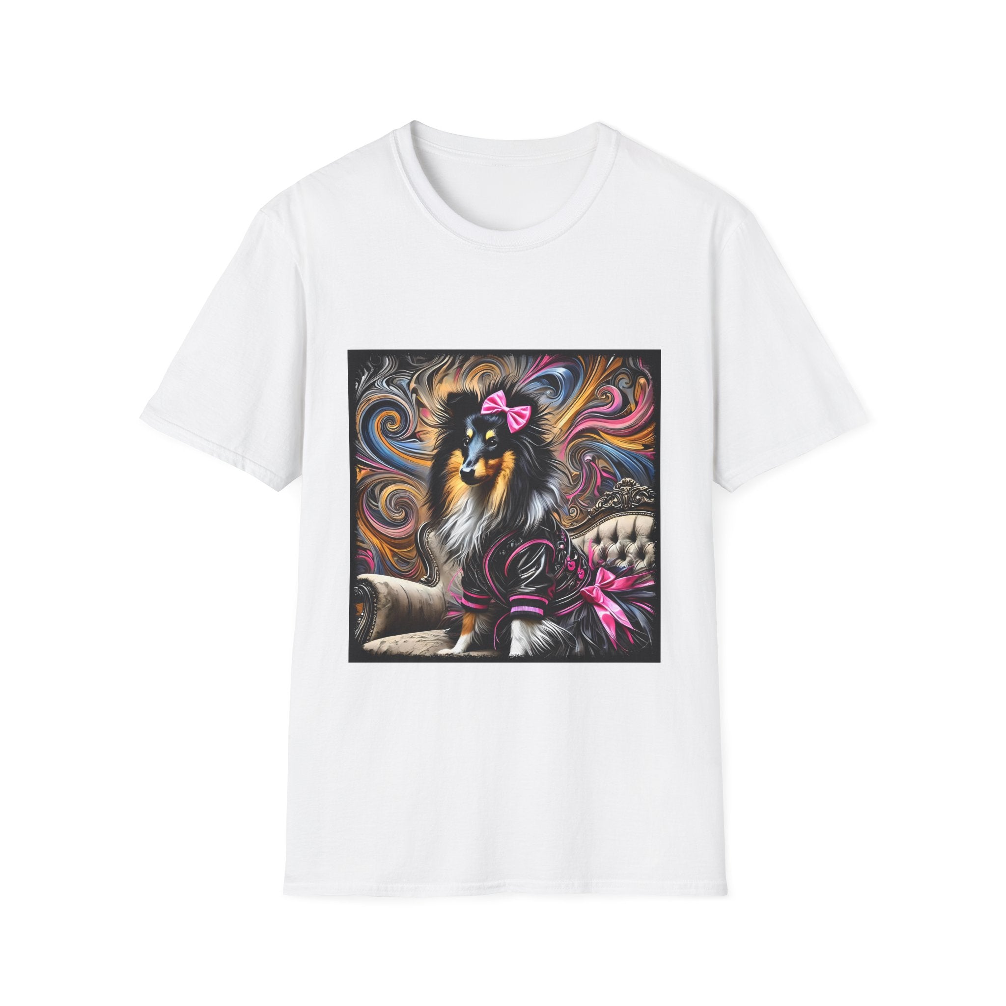 Collie Bold Rocker | Unisex Dog T-Shirt