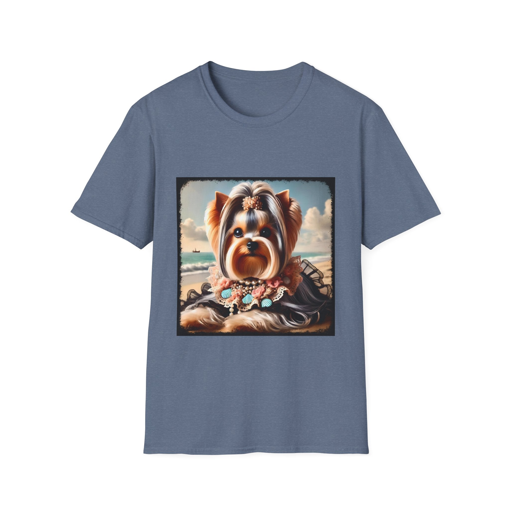 Yorkshire Terrier Beach Beauty | Unisex Dog T-Shirt