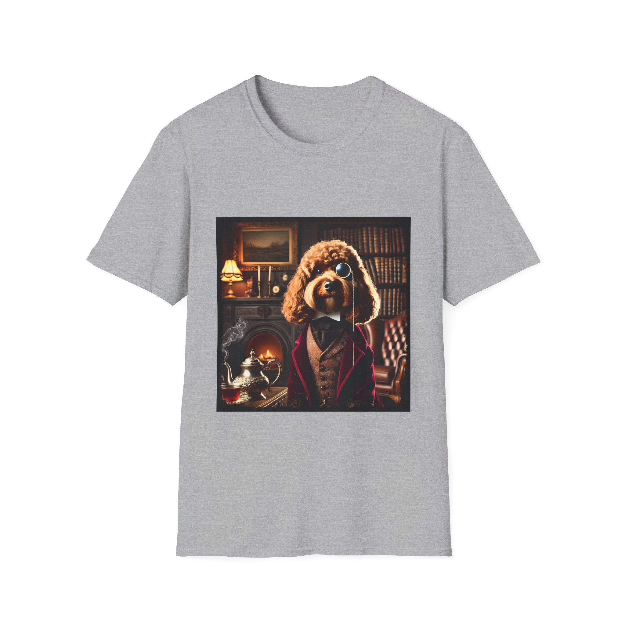 Cavapoo Mister Monacle | Unisex Dog T-Shirt