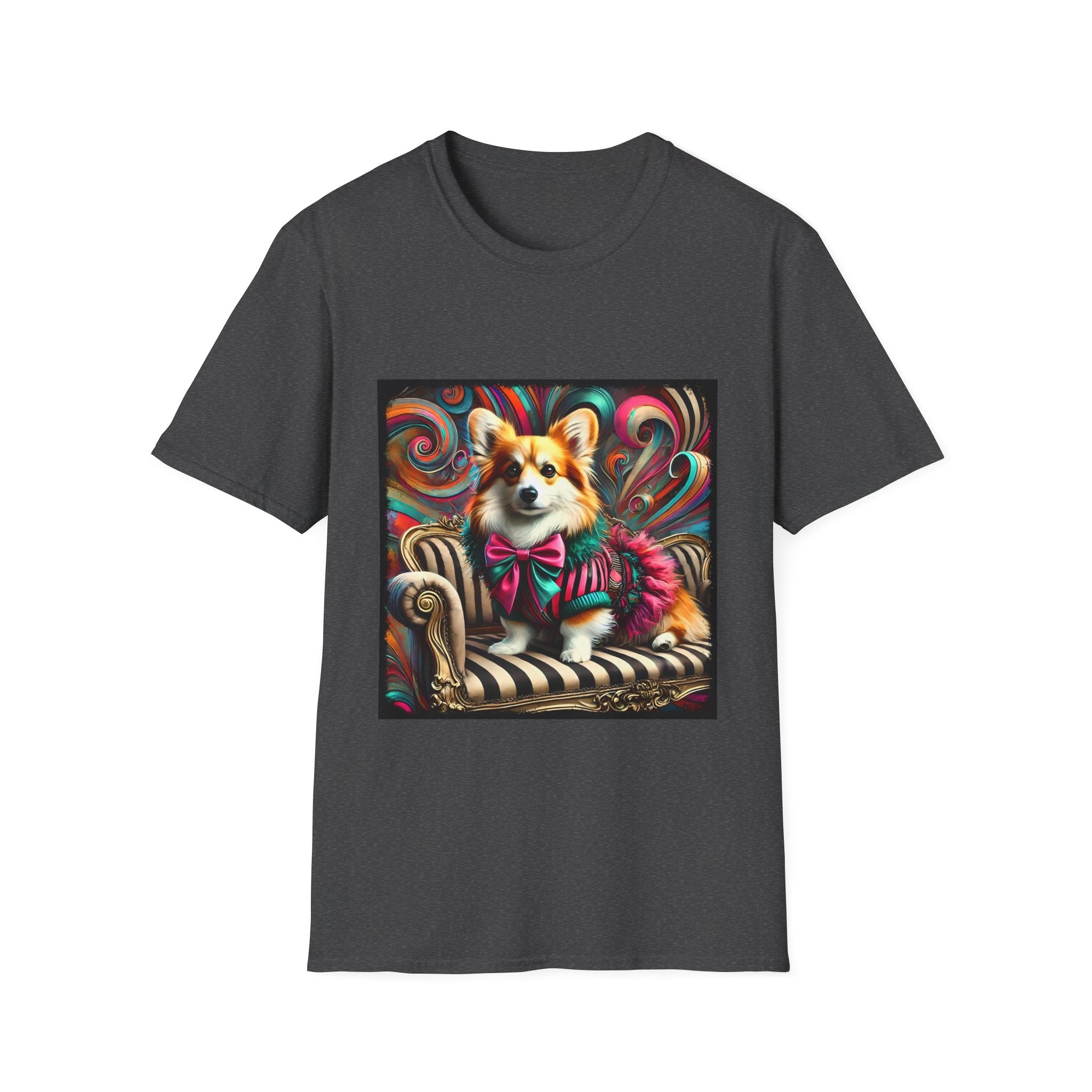 Pembroke Welsh Corgi Chic Rocker | Unisex Dog T-Shirt