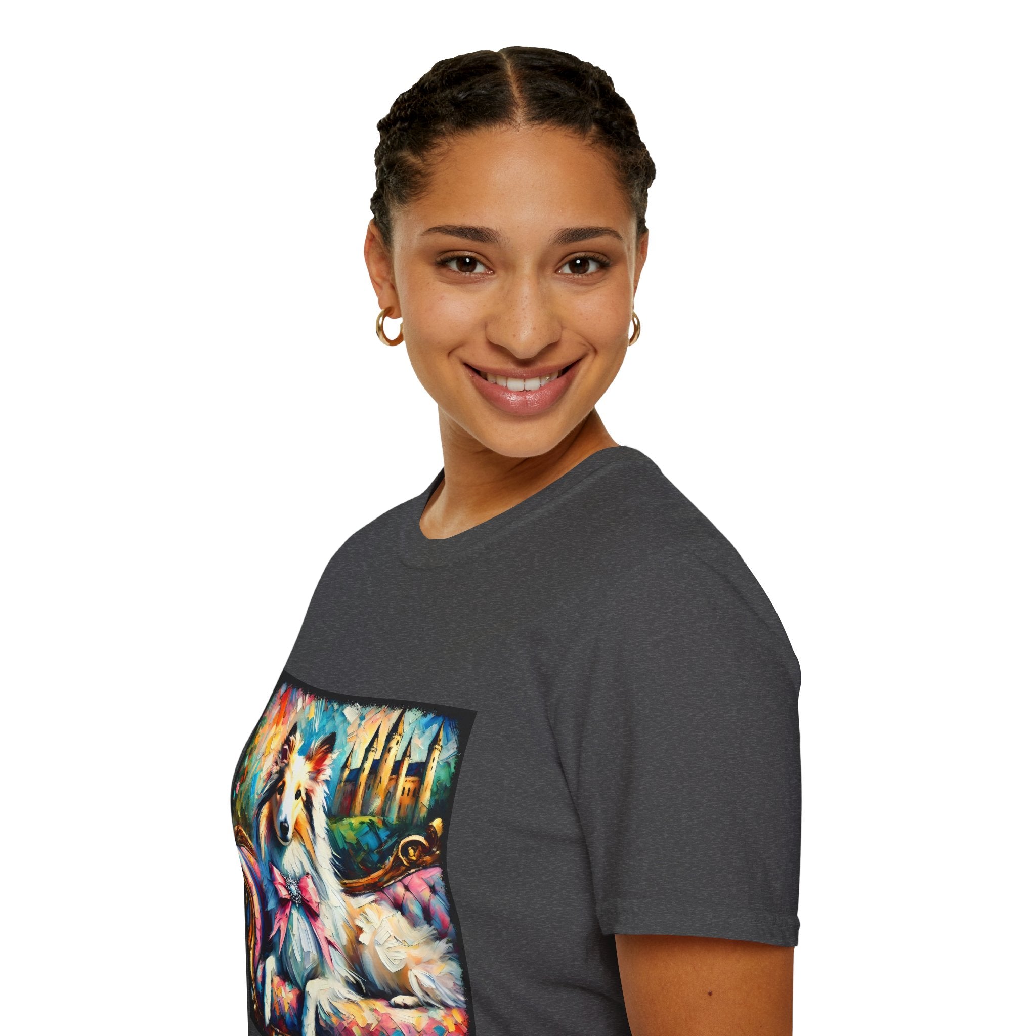 Collie Diamond Princess Classic | Unisex Dog T-Shirt