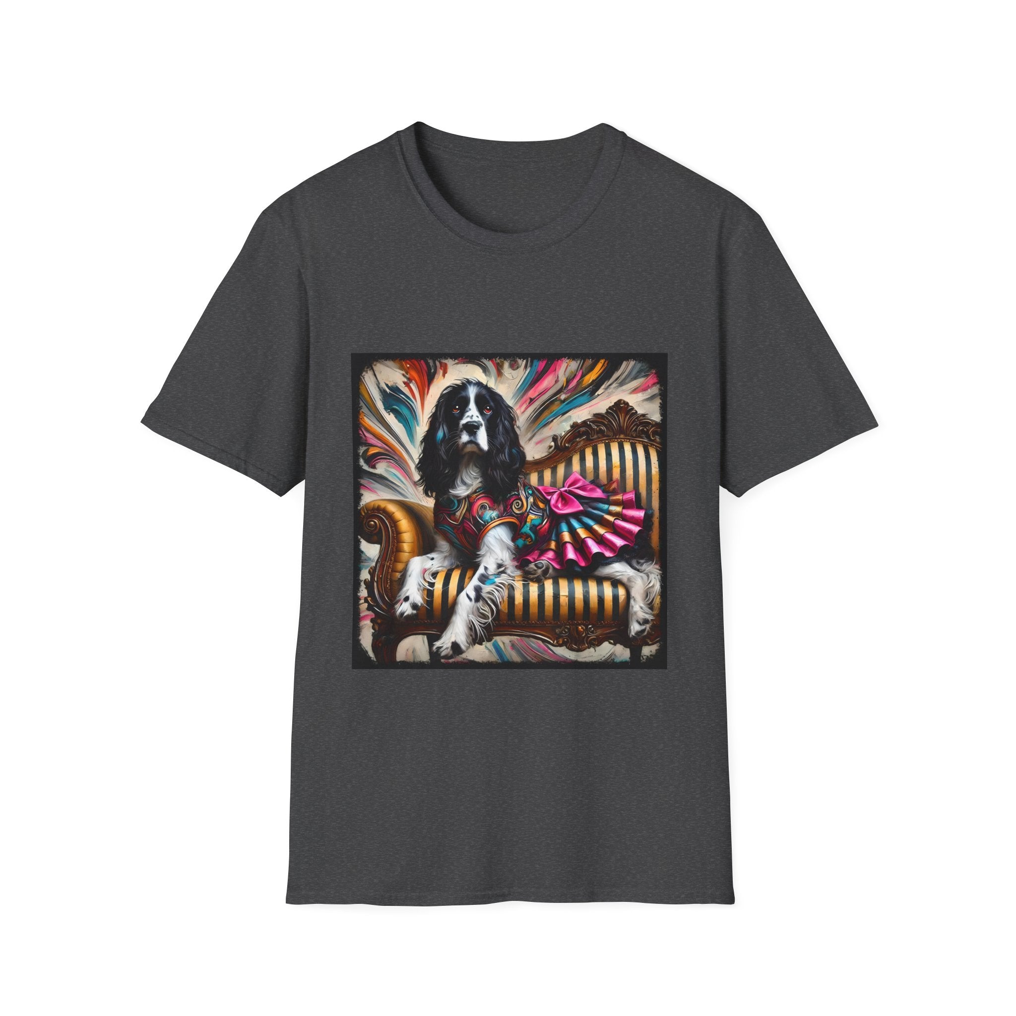 English Springer Spaniel Rebel Rocker | Unisex Dog T-Shirt