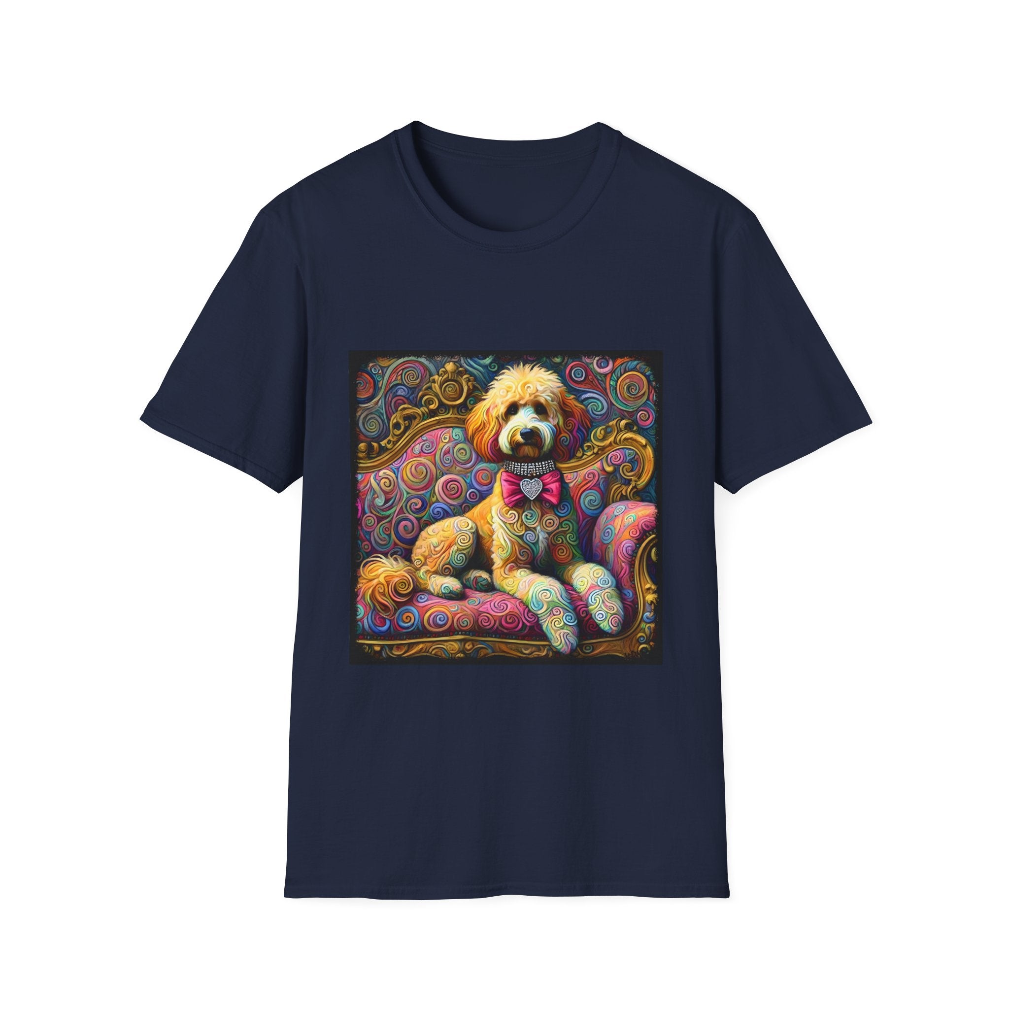 Goldendoodle Love Swirl | Unisex Dog T-Shirt