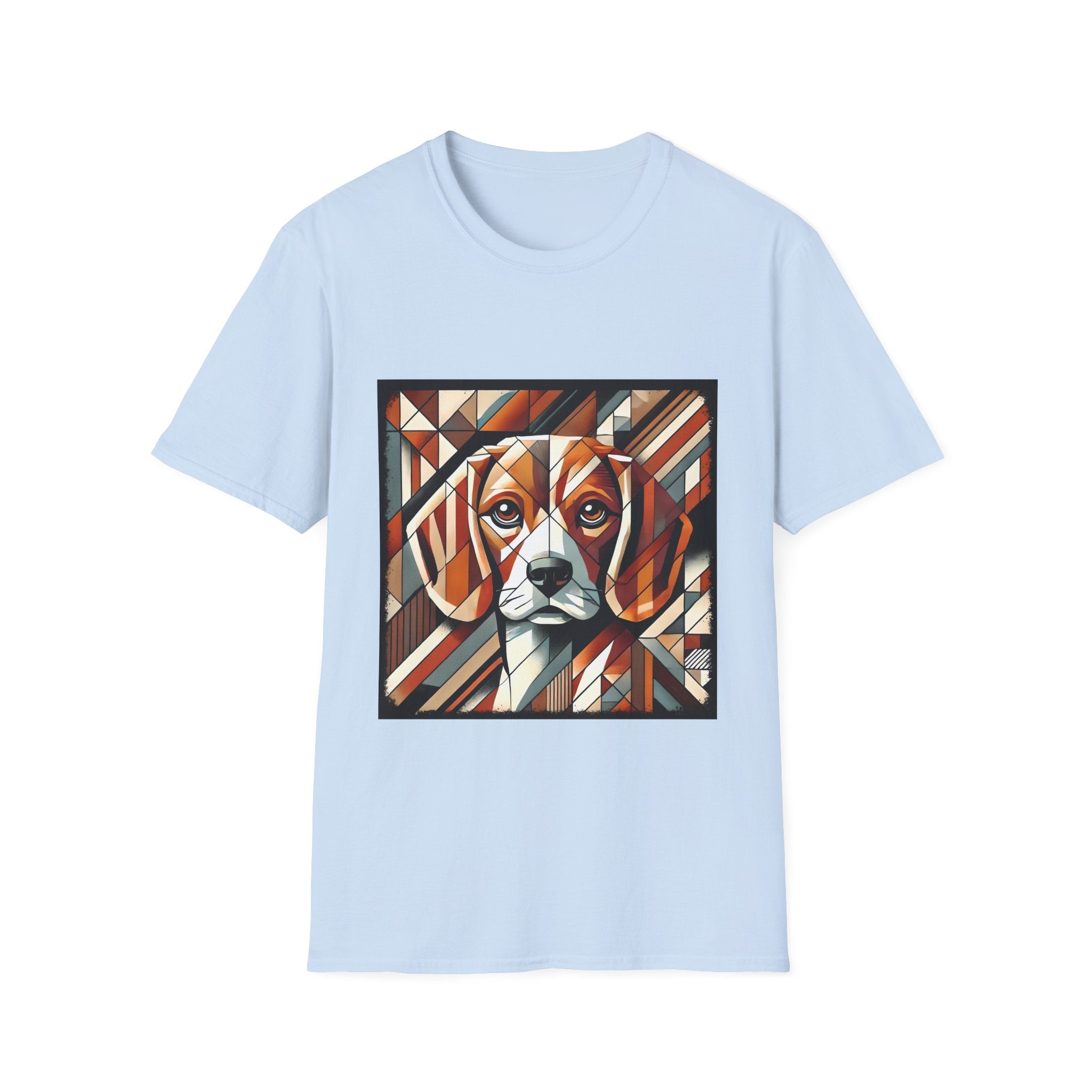 Beagle Warm Geometric | Unisex Dog T-Shirt