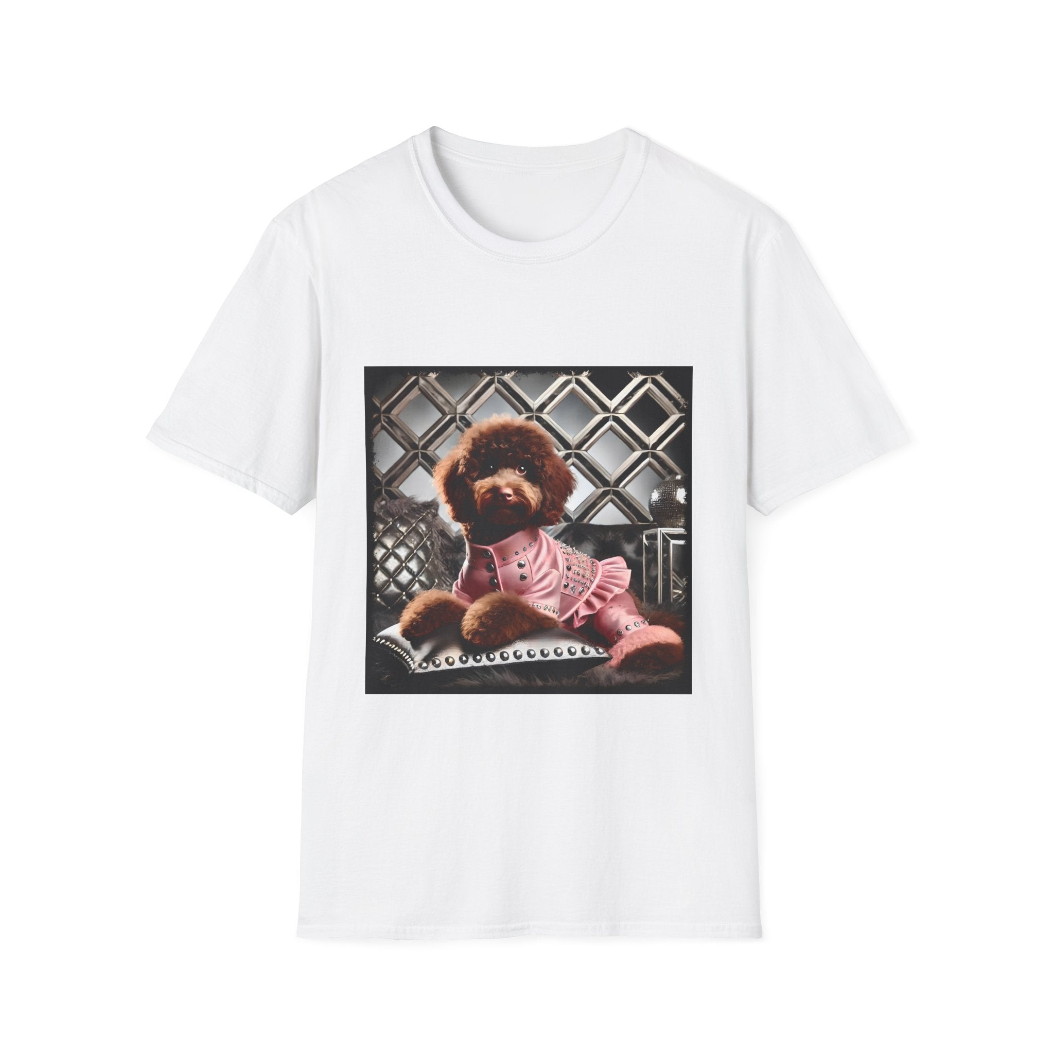 Aussiedoodle Chocolate Icon | Unisex Dog T-Shirt
