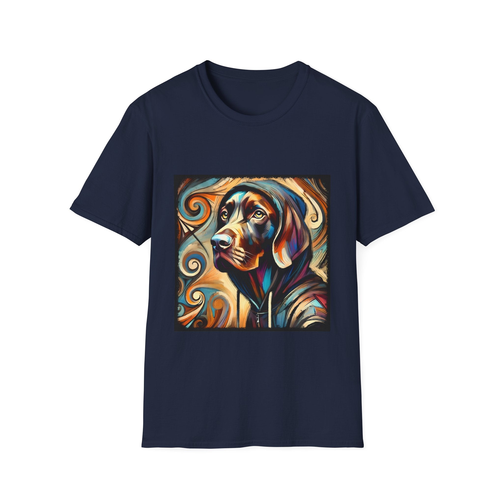 German Shorthaired Pointer Relaxed Swirl | Unisex Dog T-Shirt