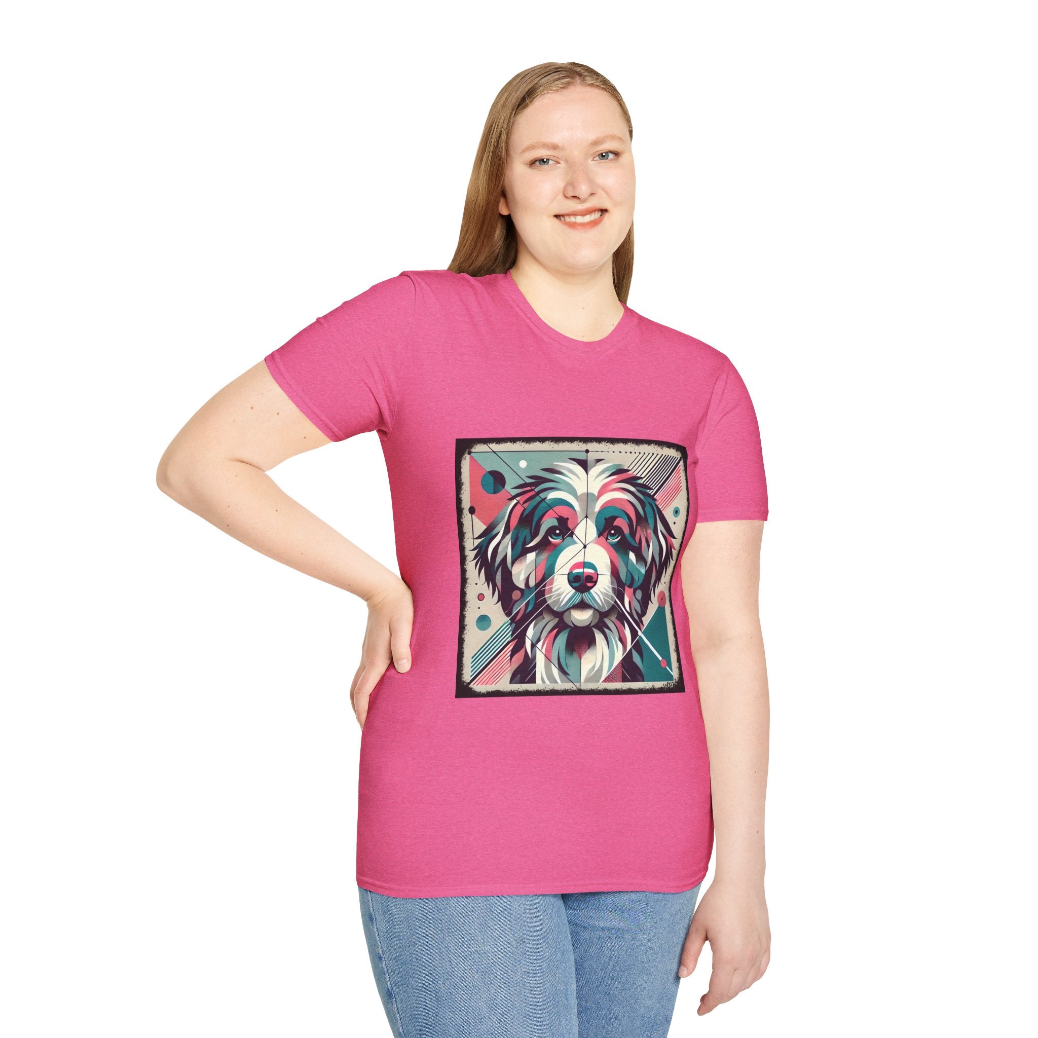 Goldendoodle Bold Geometric | Unisex Dog T-Shirt