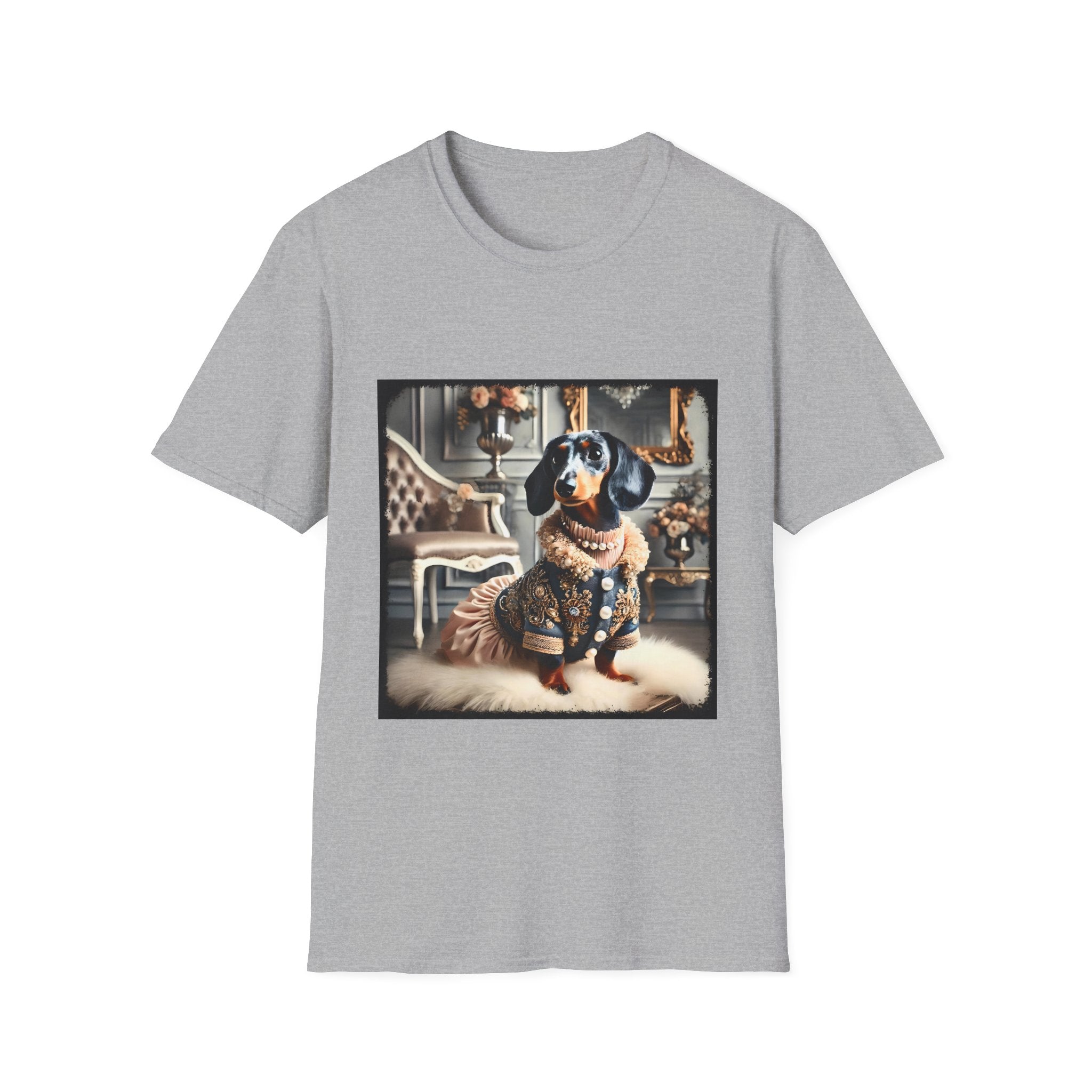 Dachshund Regal Muse | Unisex Dog T-Shirt