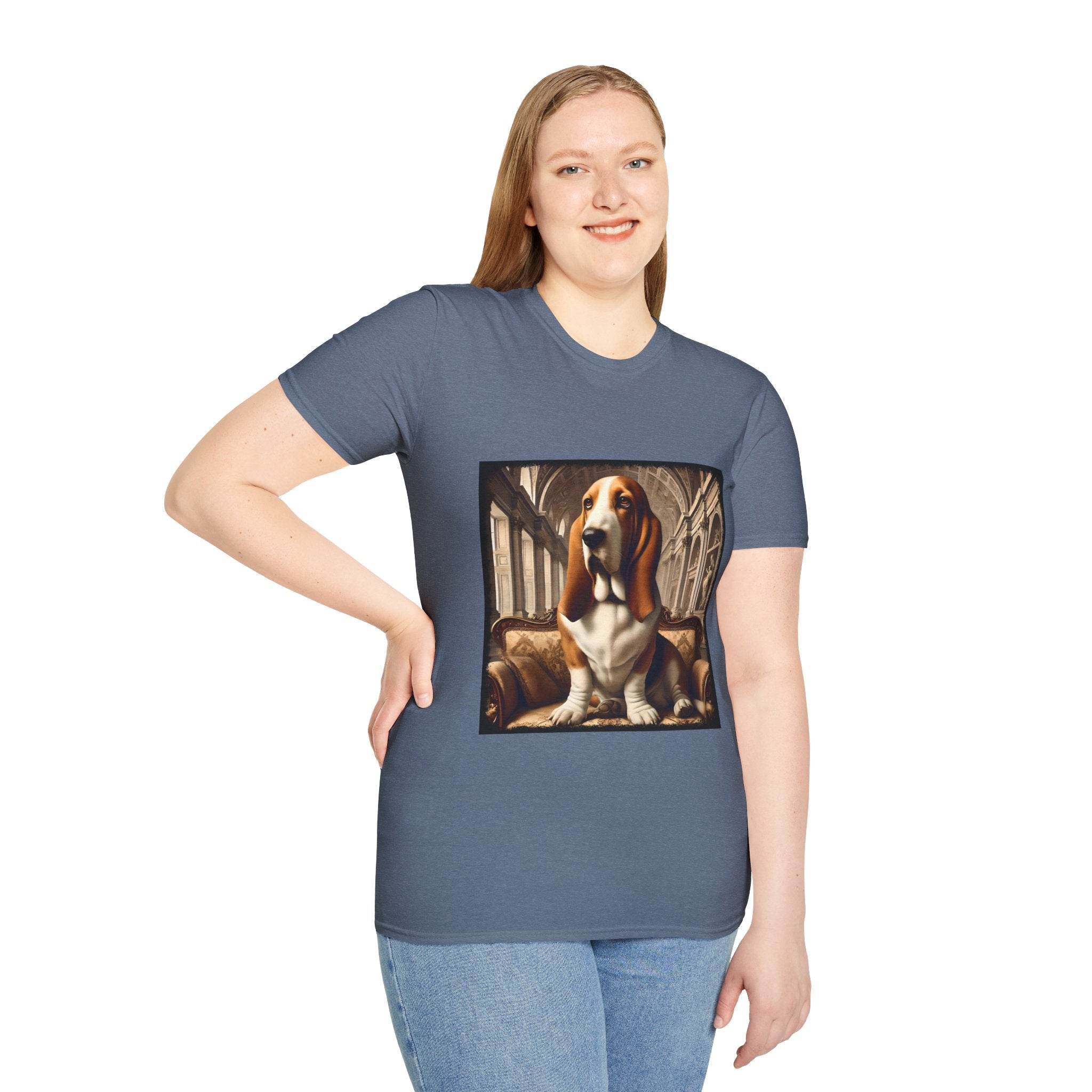 Basset Hound Royalty | Unisex Dog T-Shirt