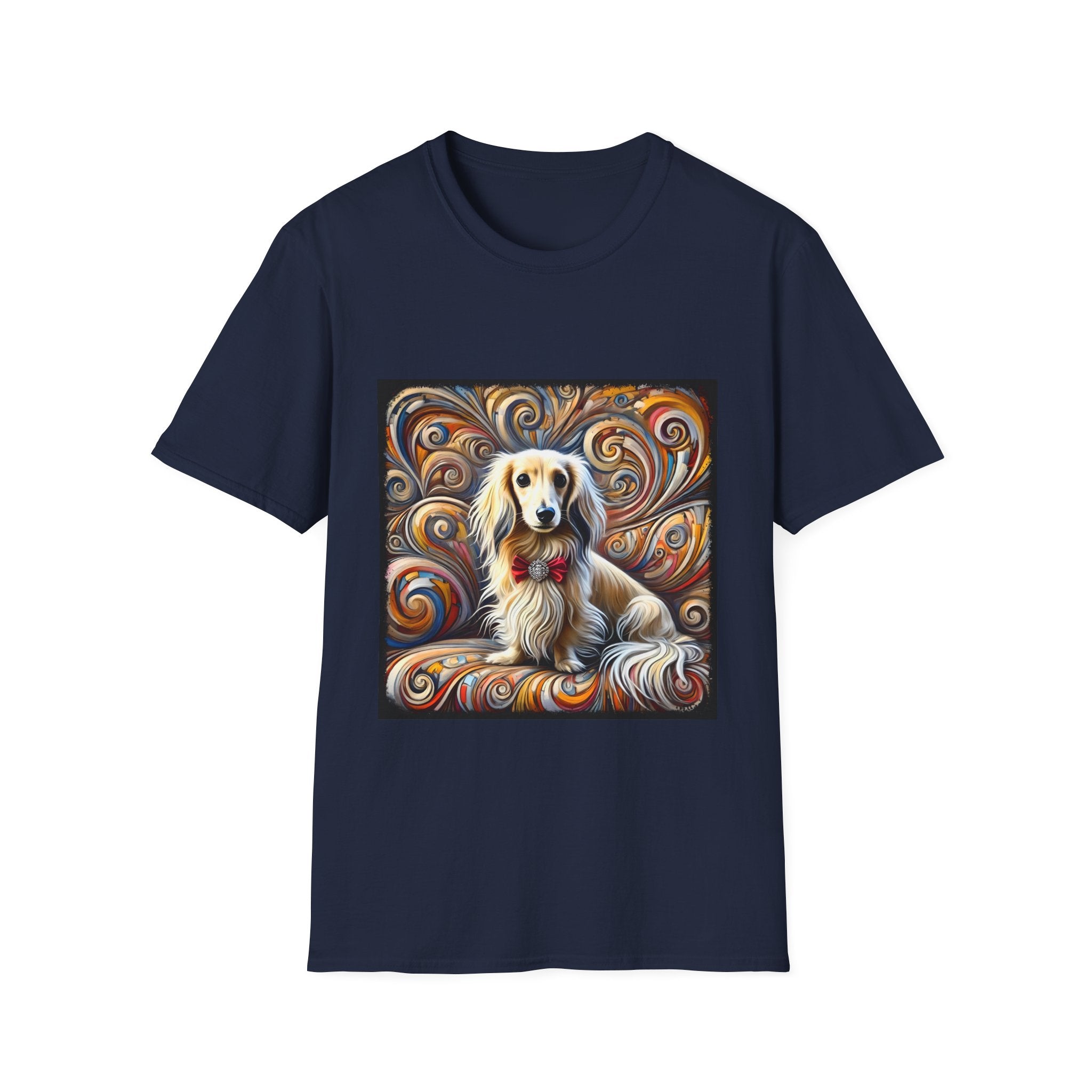 Dachshund Blissful Swirl | Unisex Dog T-Shirt