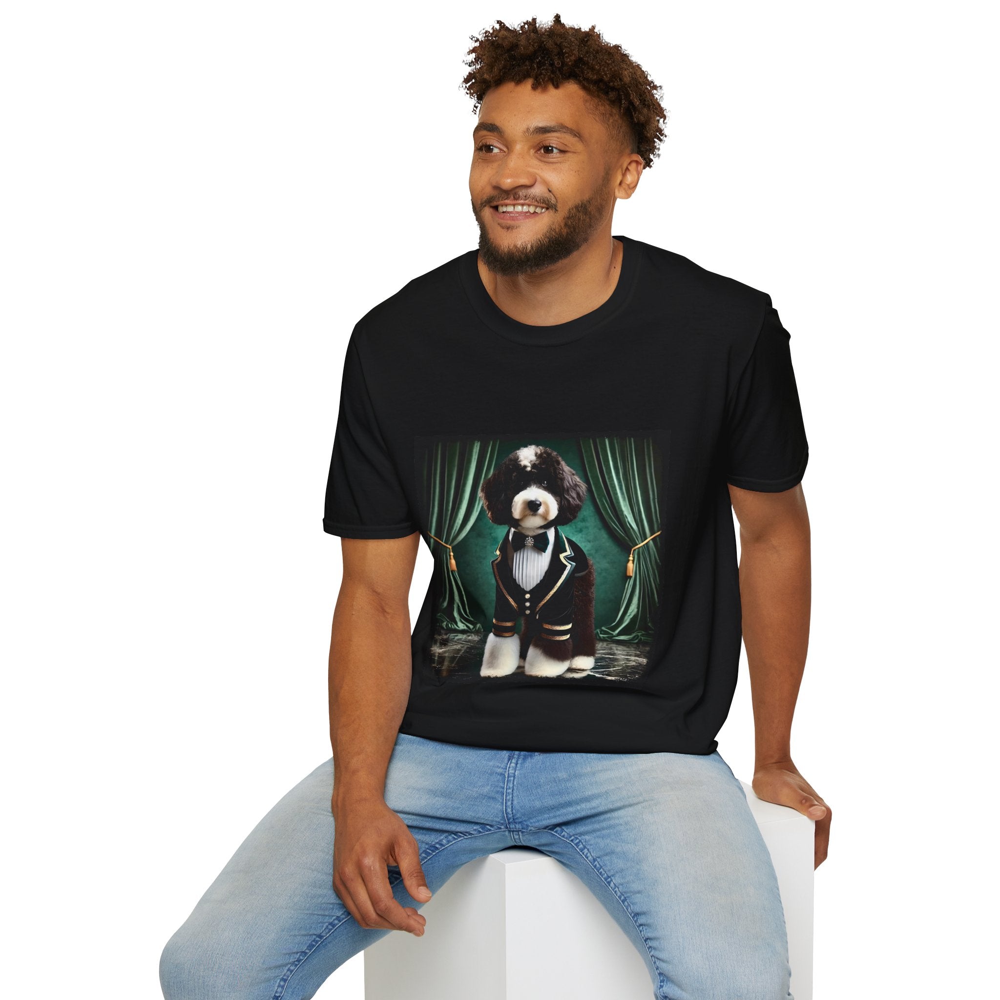 Aussiedoodle Tux Luxe | Unisex Dog T-Shirt
