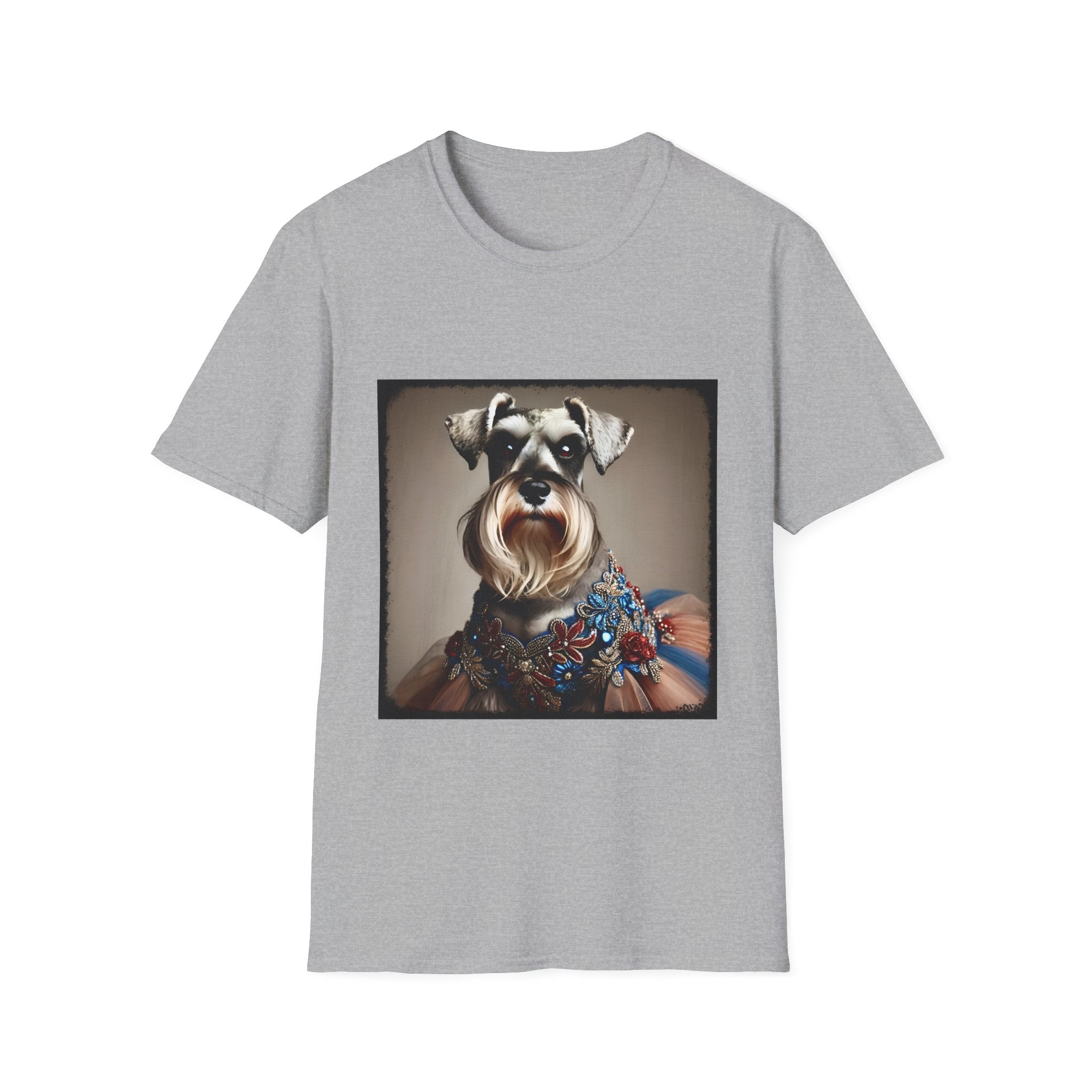 Schnauzer Bougie Babe | Unisex Dog T-Shirt