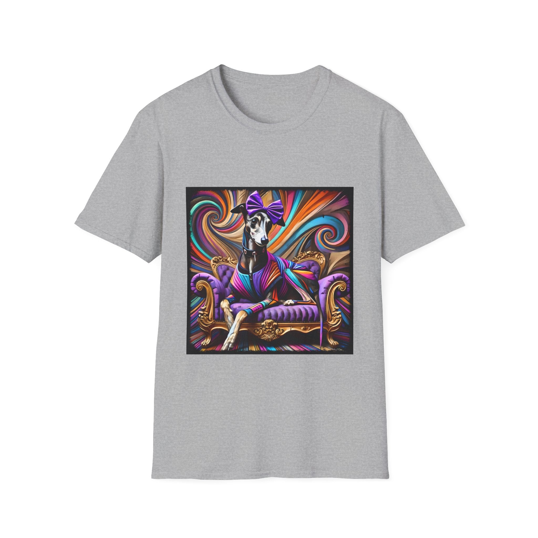 Greyhound Vivid Rocker | Unisex Dog T-Shirt