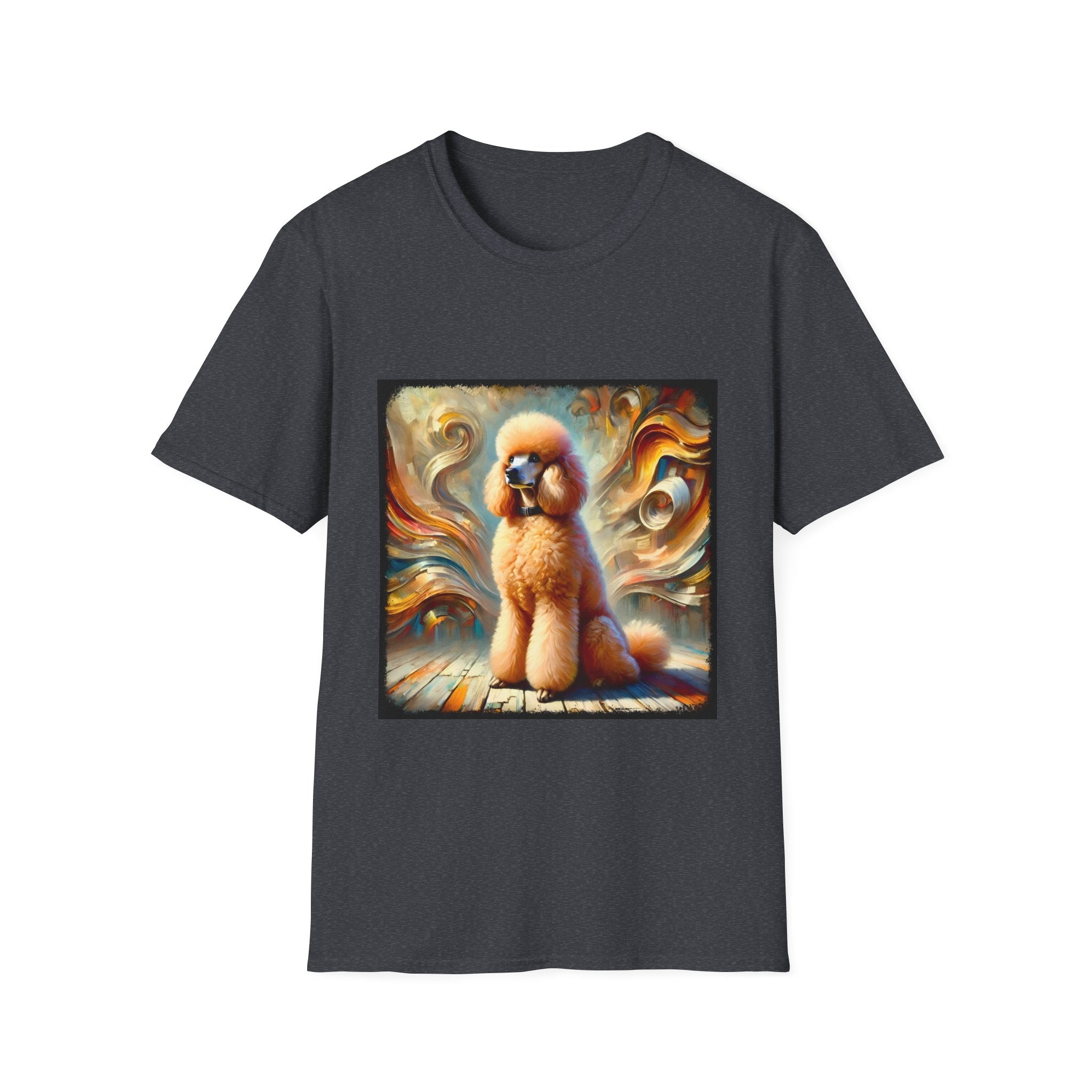 Poodle Golden Swirl | Unisex Dog T-Shirt