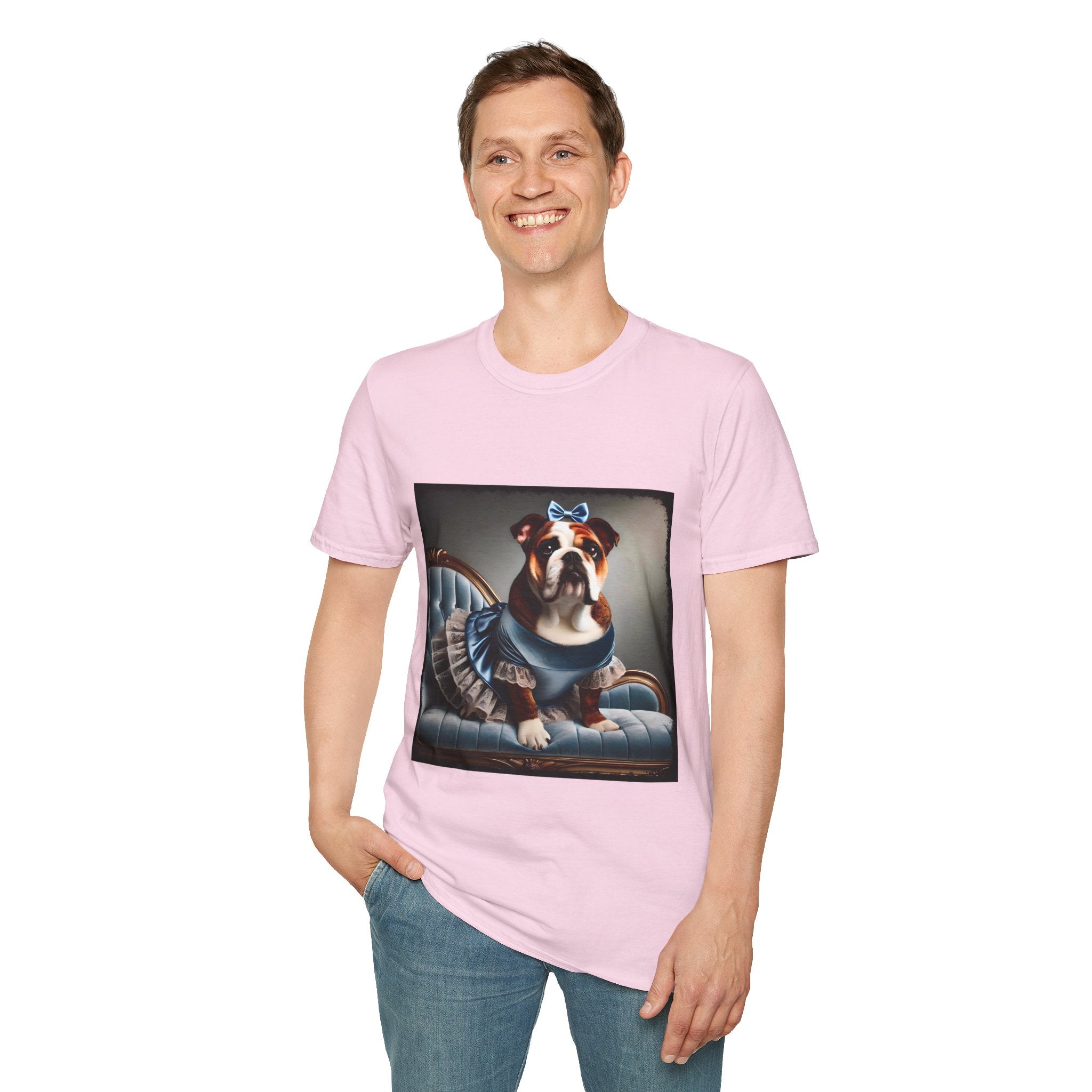 Bulldog Velvet Vixen | Unisex Dog T-Shirt