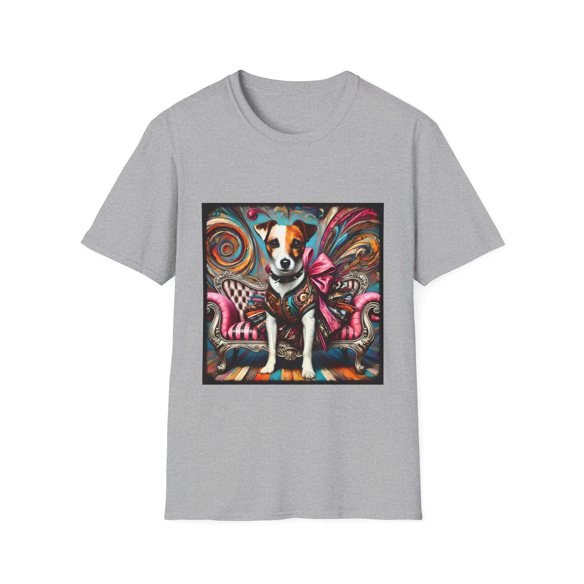 Jack Russell Terrier Chic Rocker | Unisex Dog T-Shirt