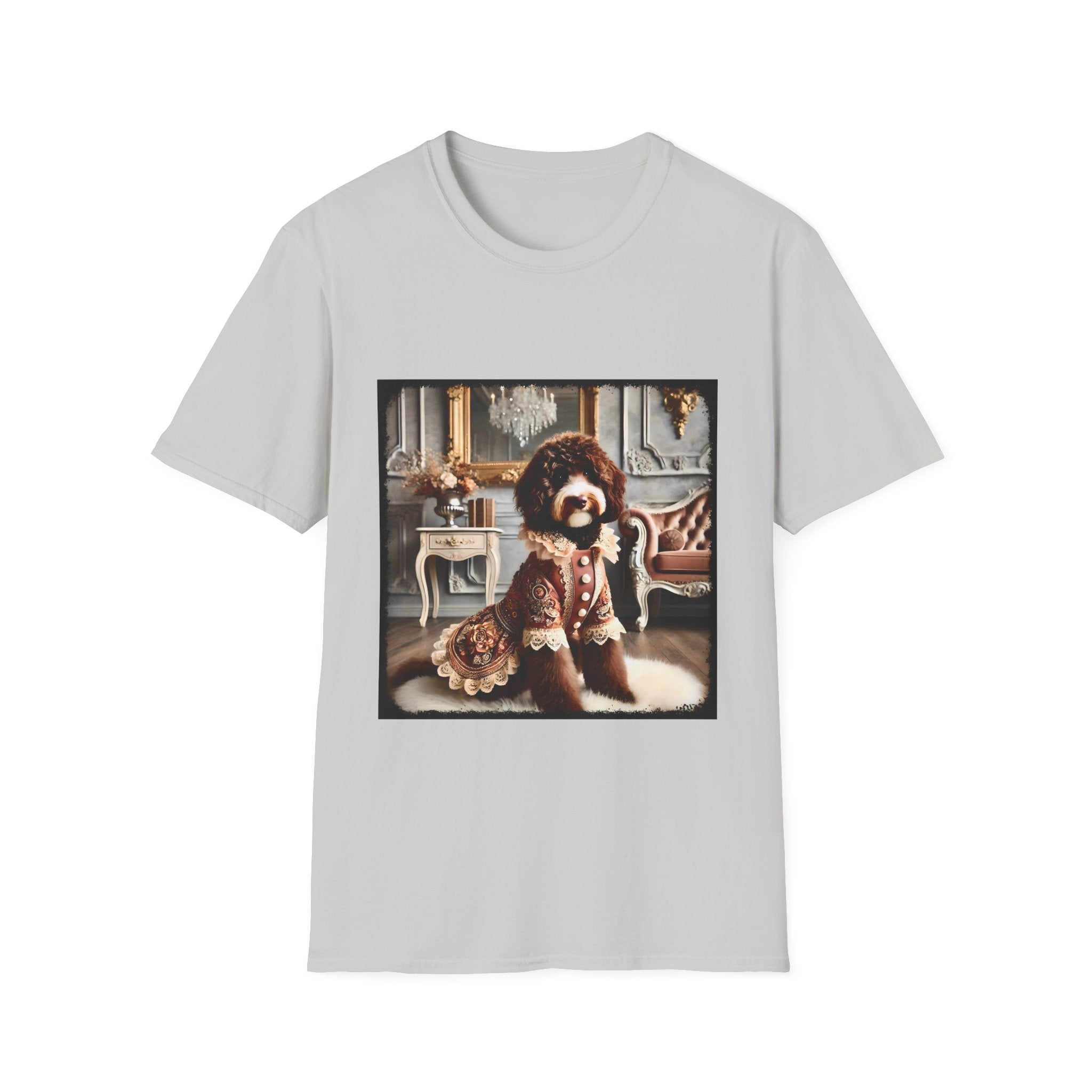 Aussiedoodle Chocolate Posh | Unisex Dog T-Shirt
