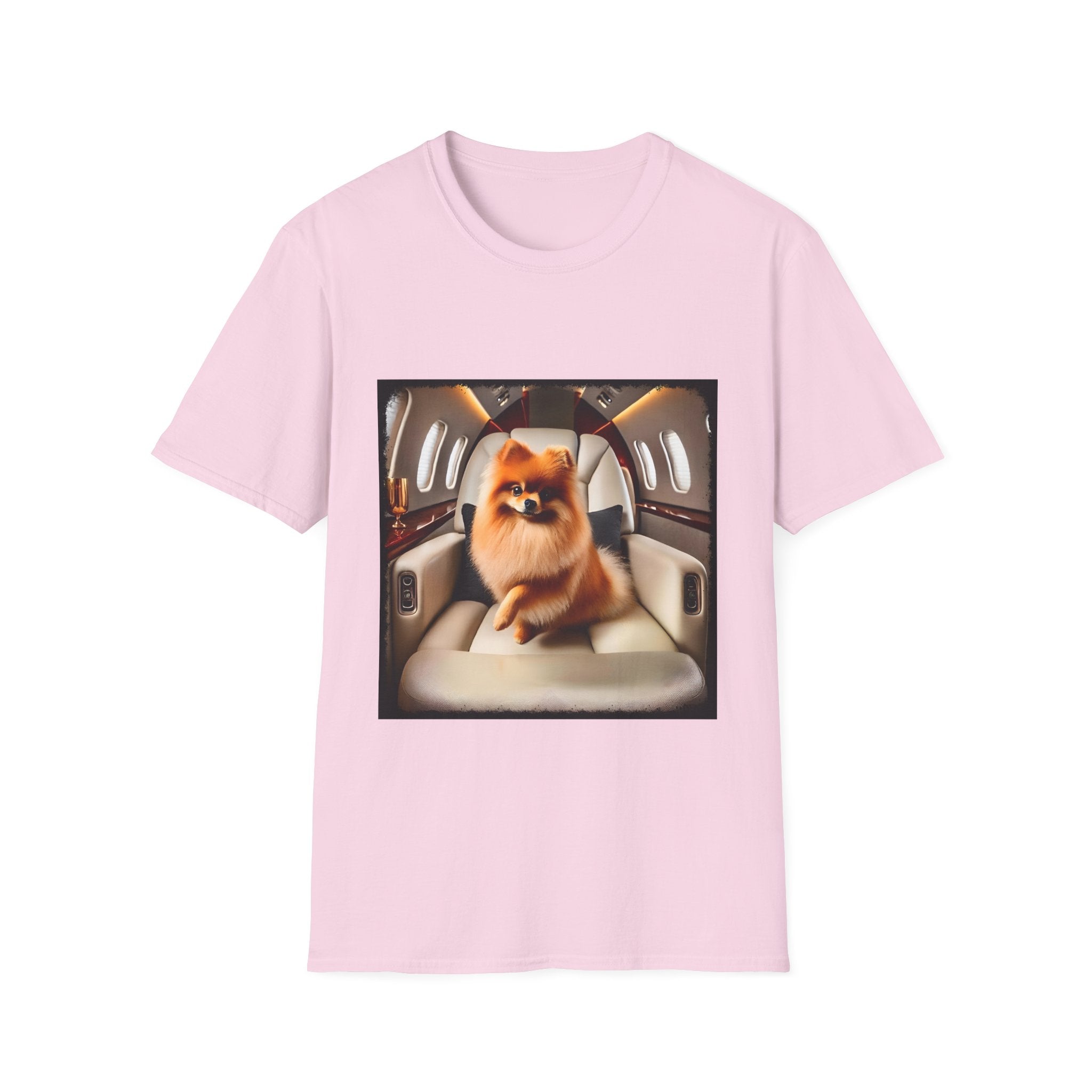 Pomeranian Jet Setter | Unisex Dog T-Shirt