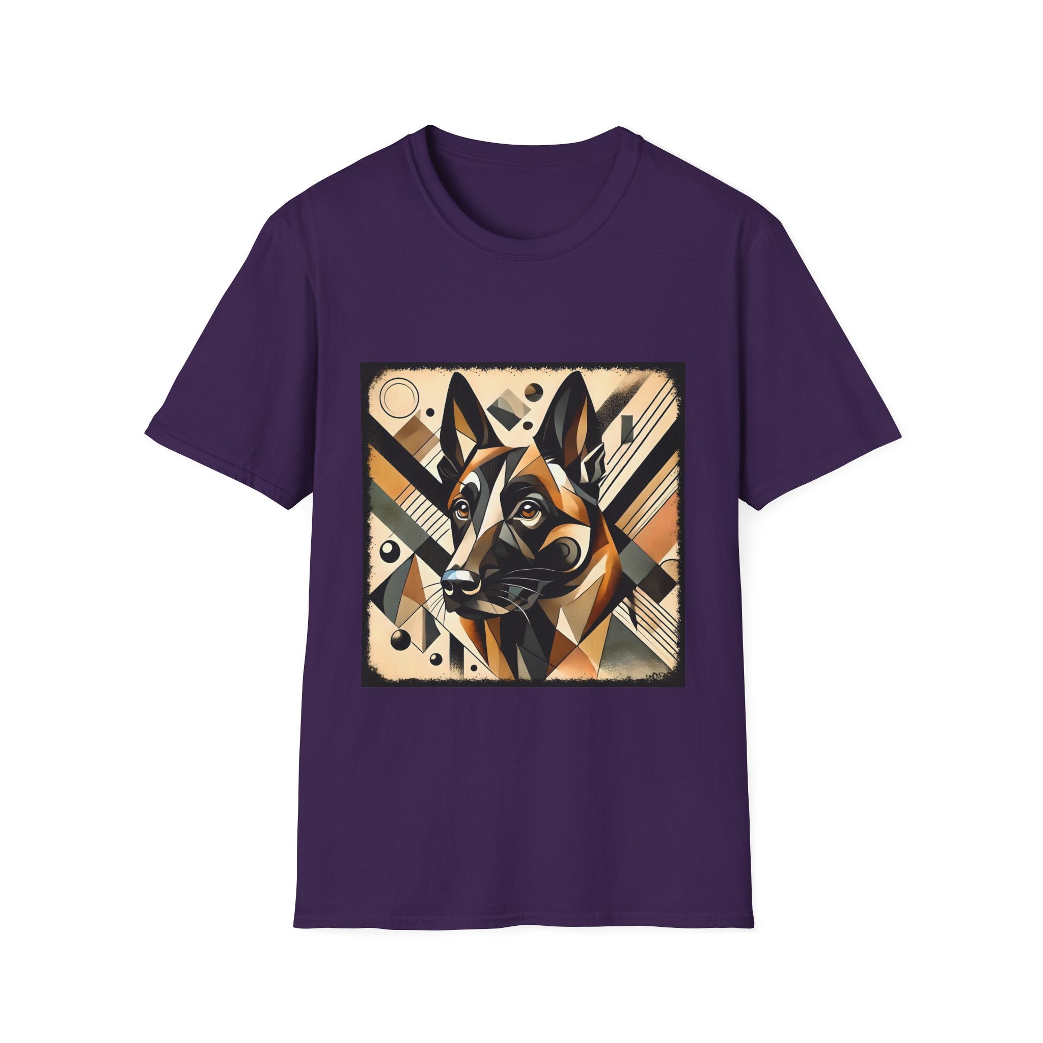 Belgian Malinois Bold Geometric | Unisex Dog T-Shirt