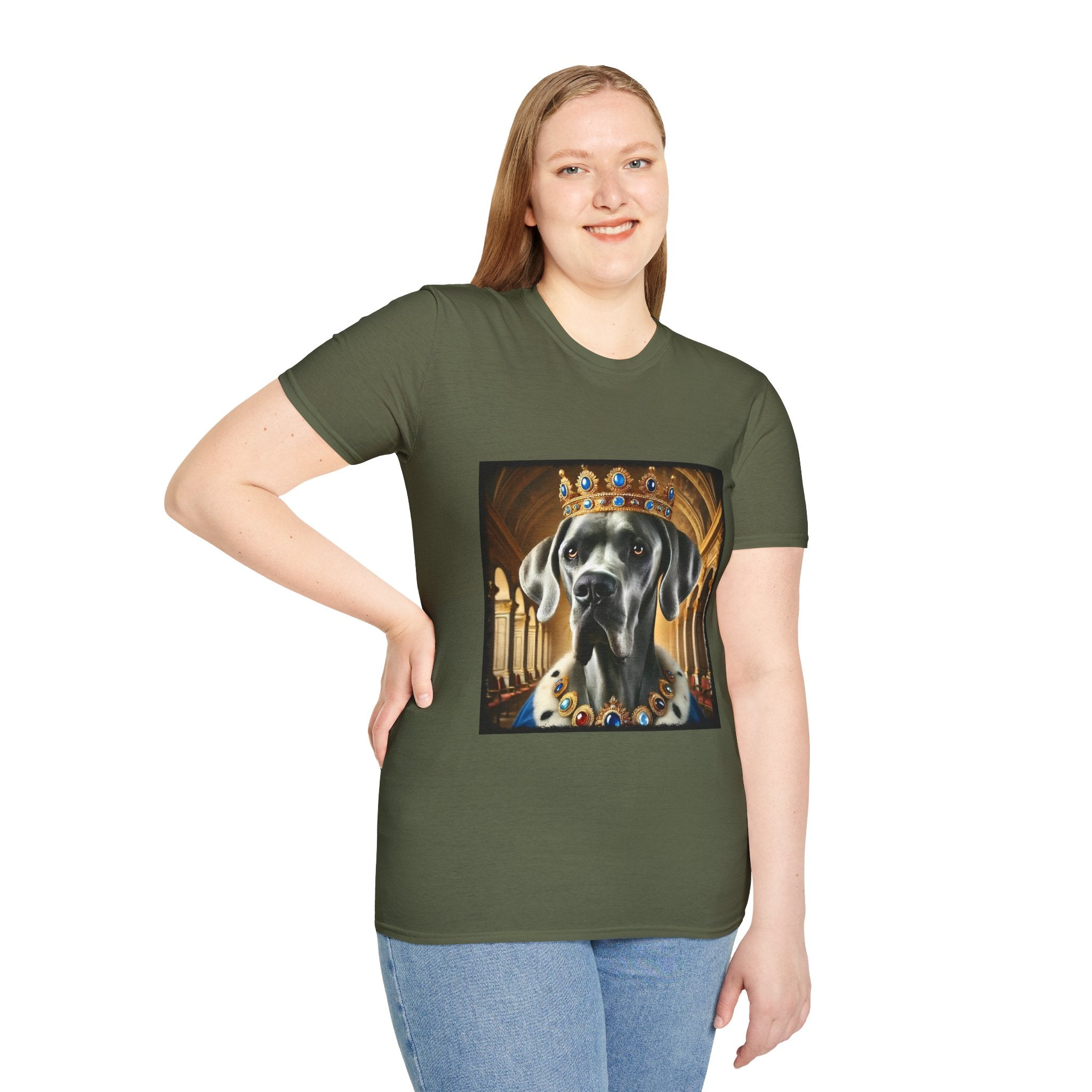 Great Dane King Supreme | Unisex Dog T-Shirt