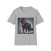 German Shepherd Denim Dream | Unisex Dog T-Shirt