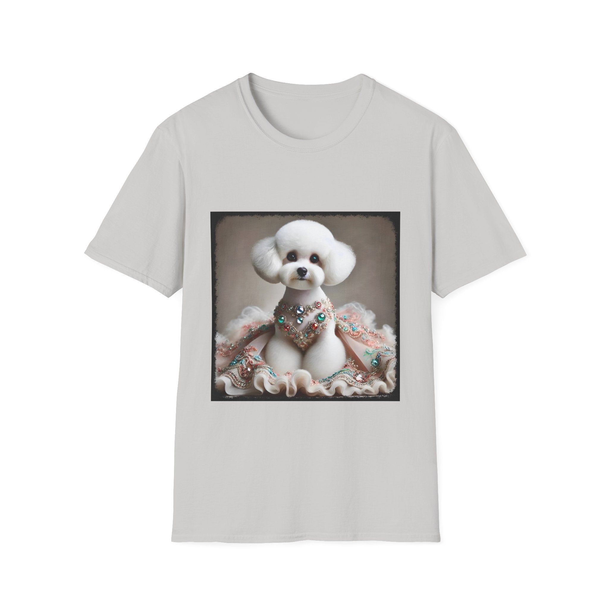 Bichon Frise Jeweled Beauty | Unisex Dog T-Shirt