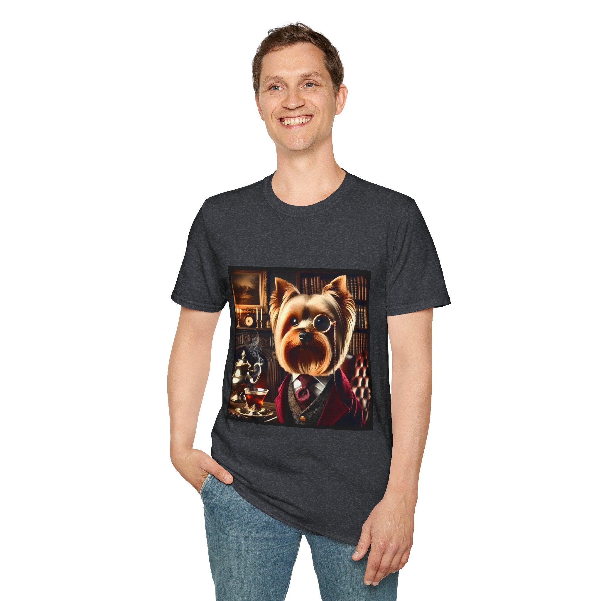 Yorkshire Terrier Mister Monocle | Unisex Dog T-Shirt