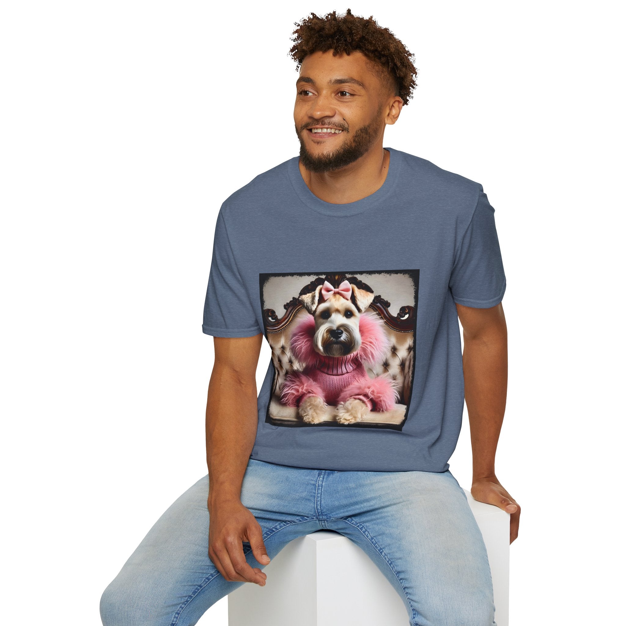 Wheaten Terrier Pink Diva | Unisex Dog T-Shirt