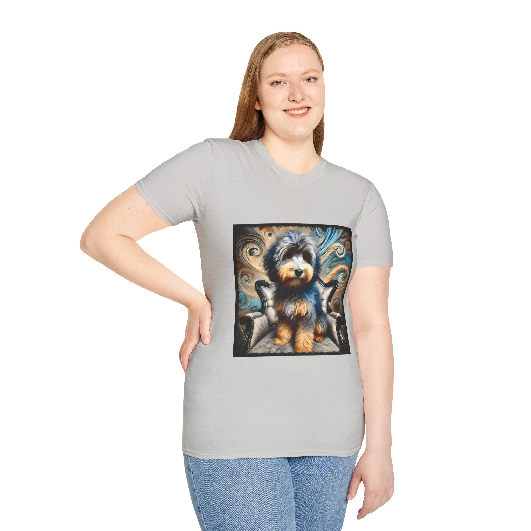 Aussiedoodle Ethereal Swirl | Unisex Dog T-Shirt